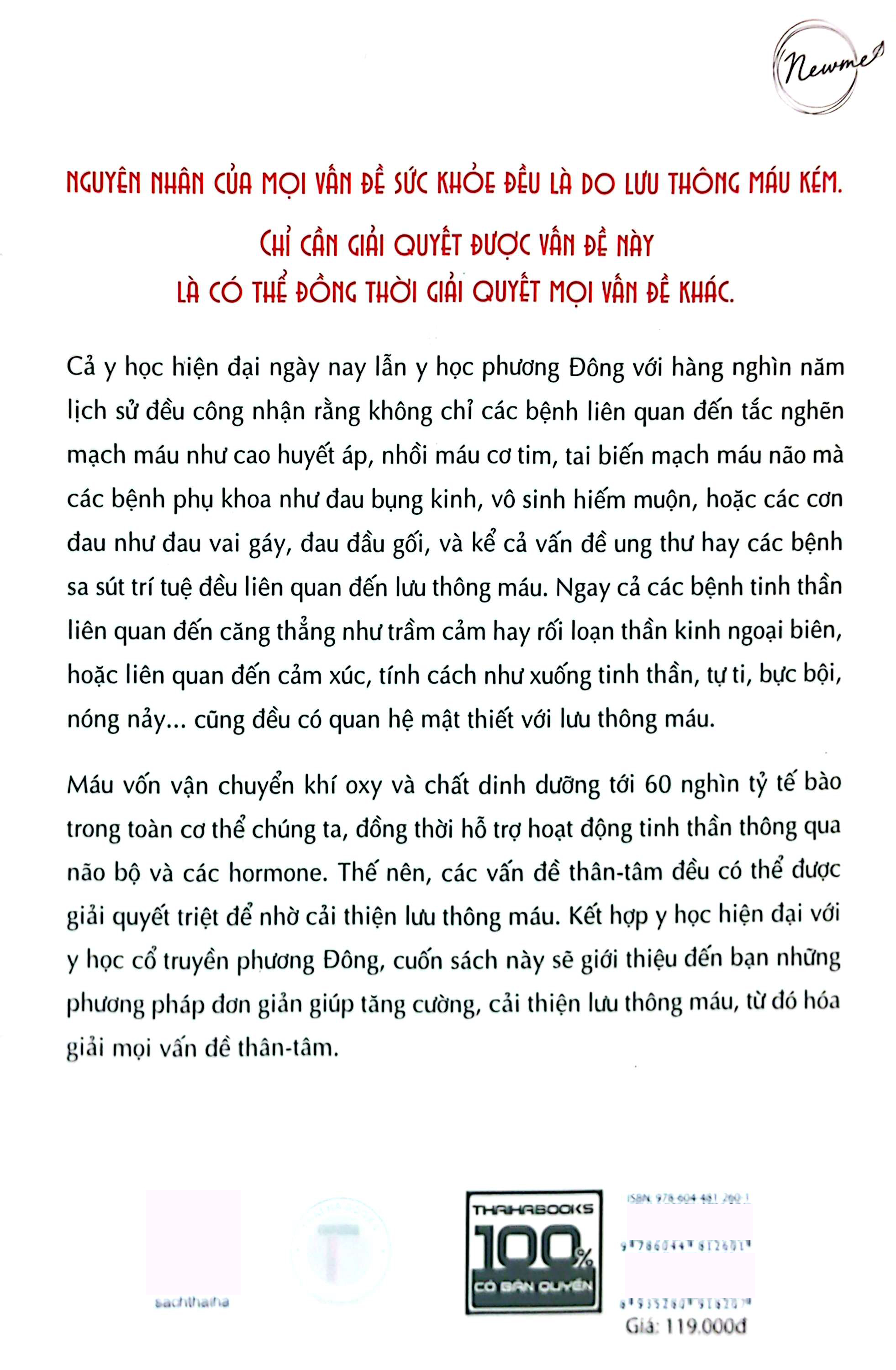 lưu thông máu tốt hoá giải bách bệnh (tái bản 2024) - Ảnh 11