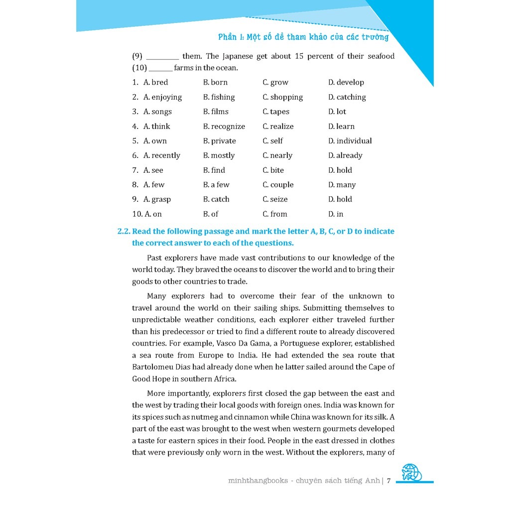 luyện chuyên sâu bộ đề thi tiếng anh vào lớp 6 - Ảnh 4