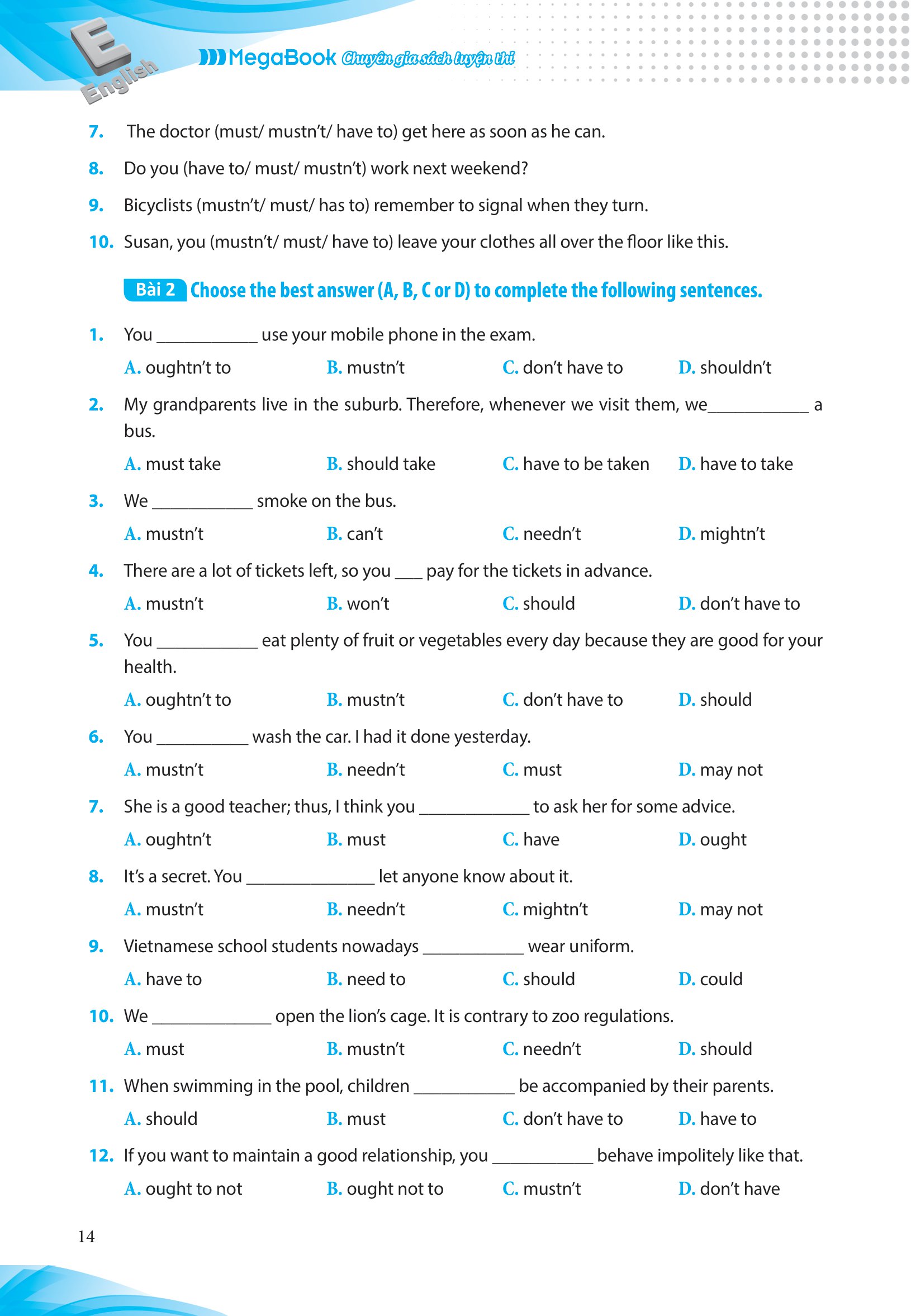 luyện chuyên sâu ngữ pháp và bài tập tiếng anh 11 - Ảnh 14