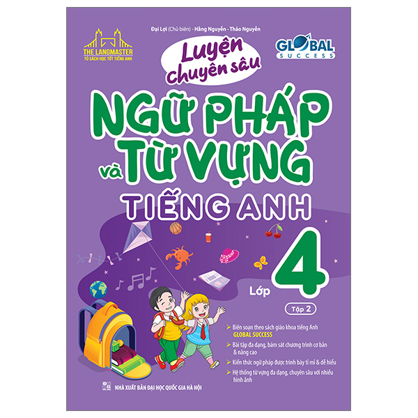 Luyện Chuyên Sâu Ngữ Pháp Và Từ Vựng Tiếng Anh Cơ Bản Và Nâng Cao Lớp 3 - Tập 1 (Global Success) (Tái Bản 2026) - Ảnh 8