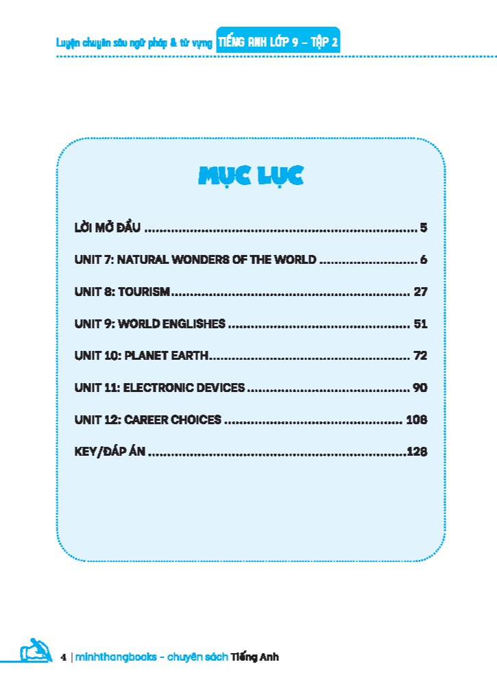 luyện chuyên sâu ngữ pháp và từ vựng tiếng anh lớp 9 - tập 2 (tái bản 2024) - Ảnh 4