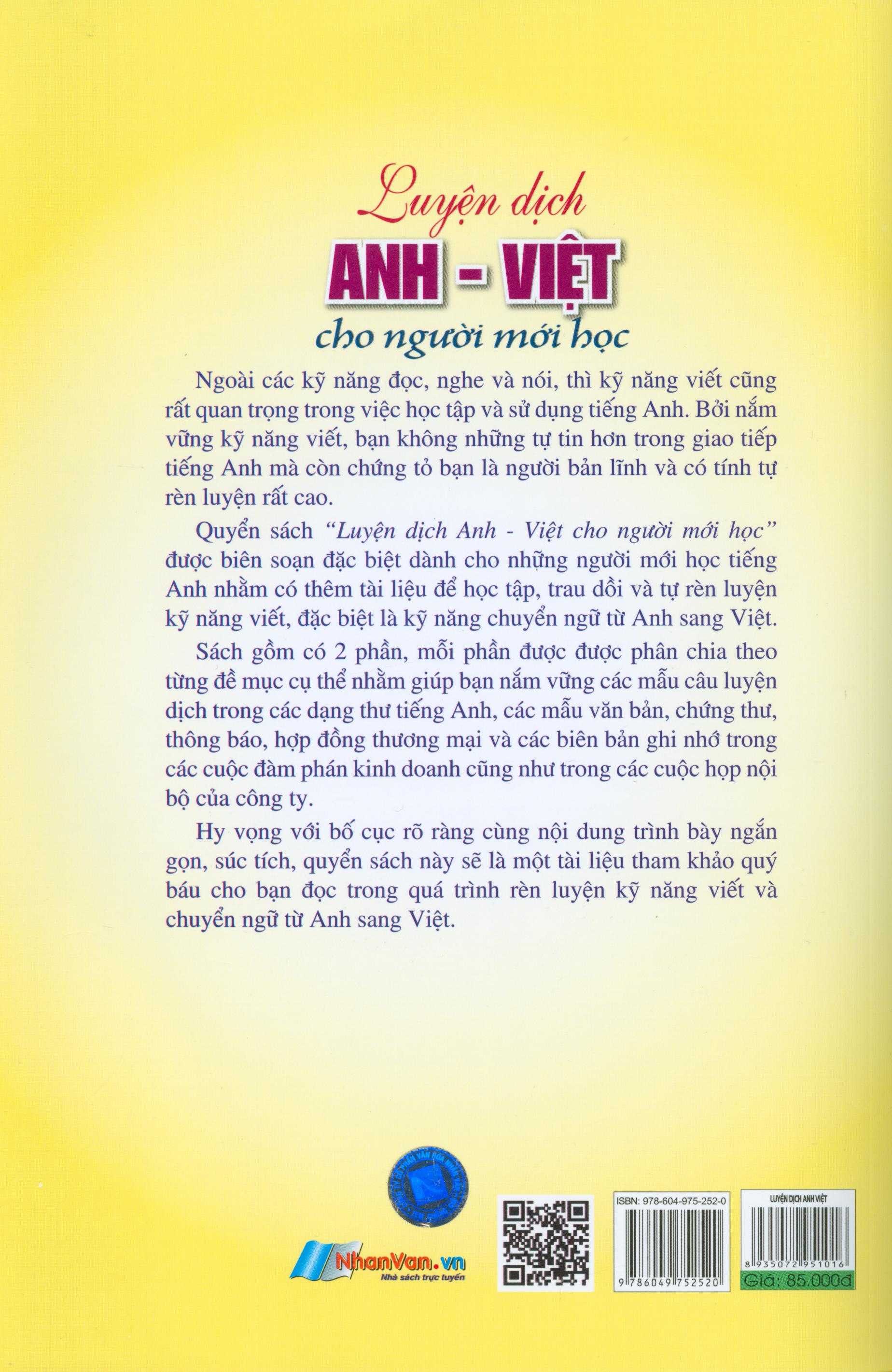 luyện dịch anh - việt cho người mới học - Ảnh 8