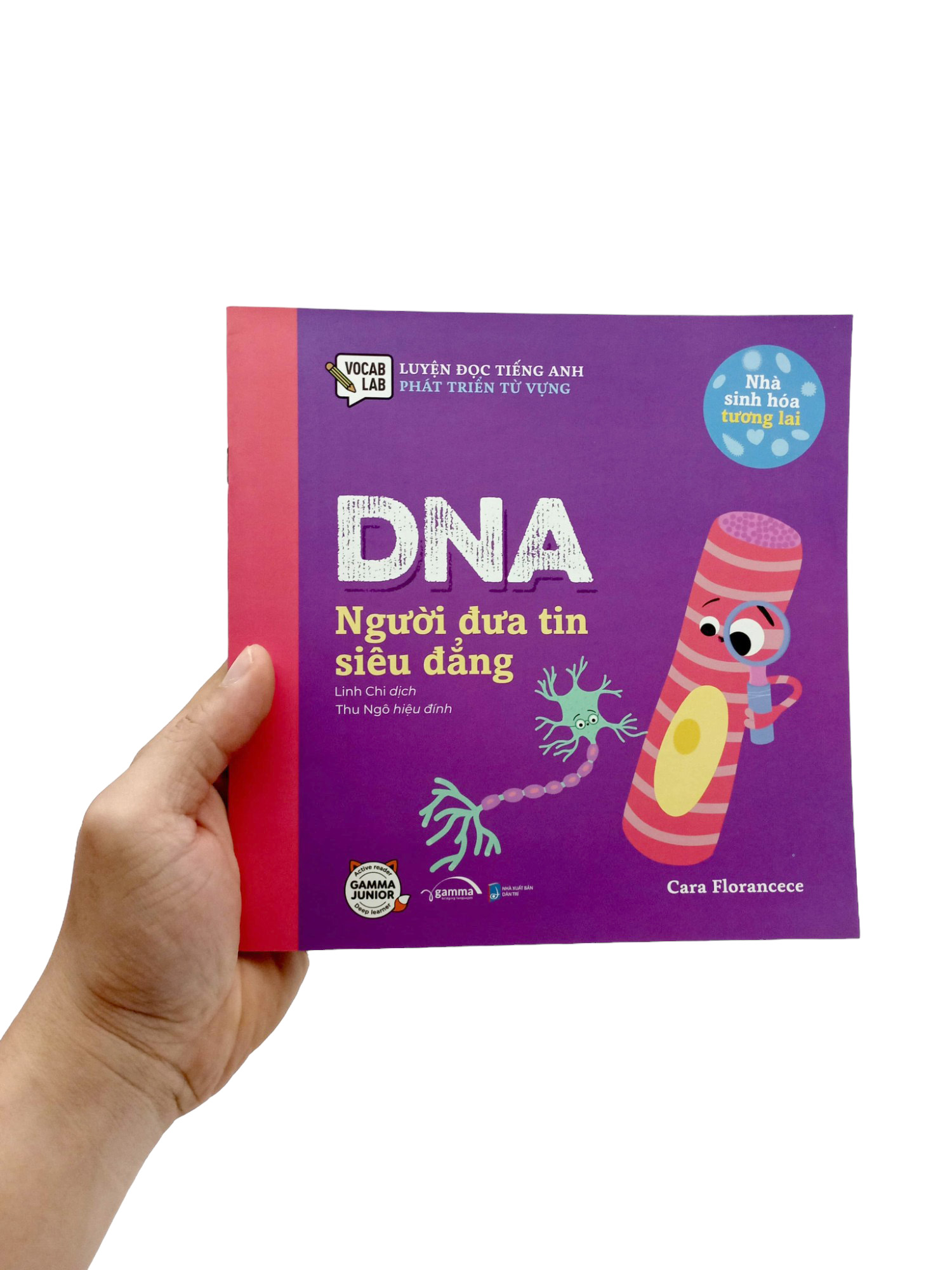 luyện đọc tiếng anh, phát triển từ vựng - nhà sinh hóa tương lai - dna - người đưa tin siêu đẳng - Ảnh 8