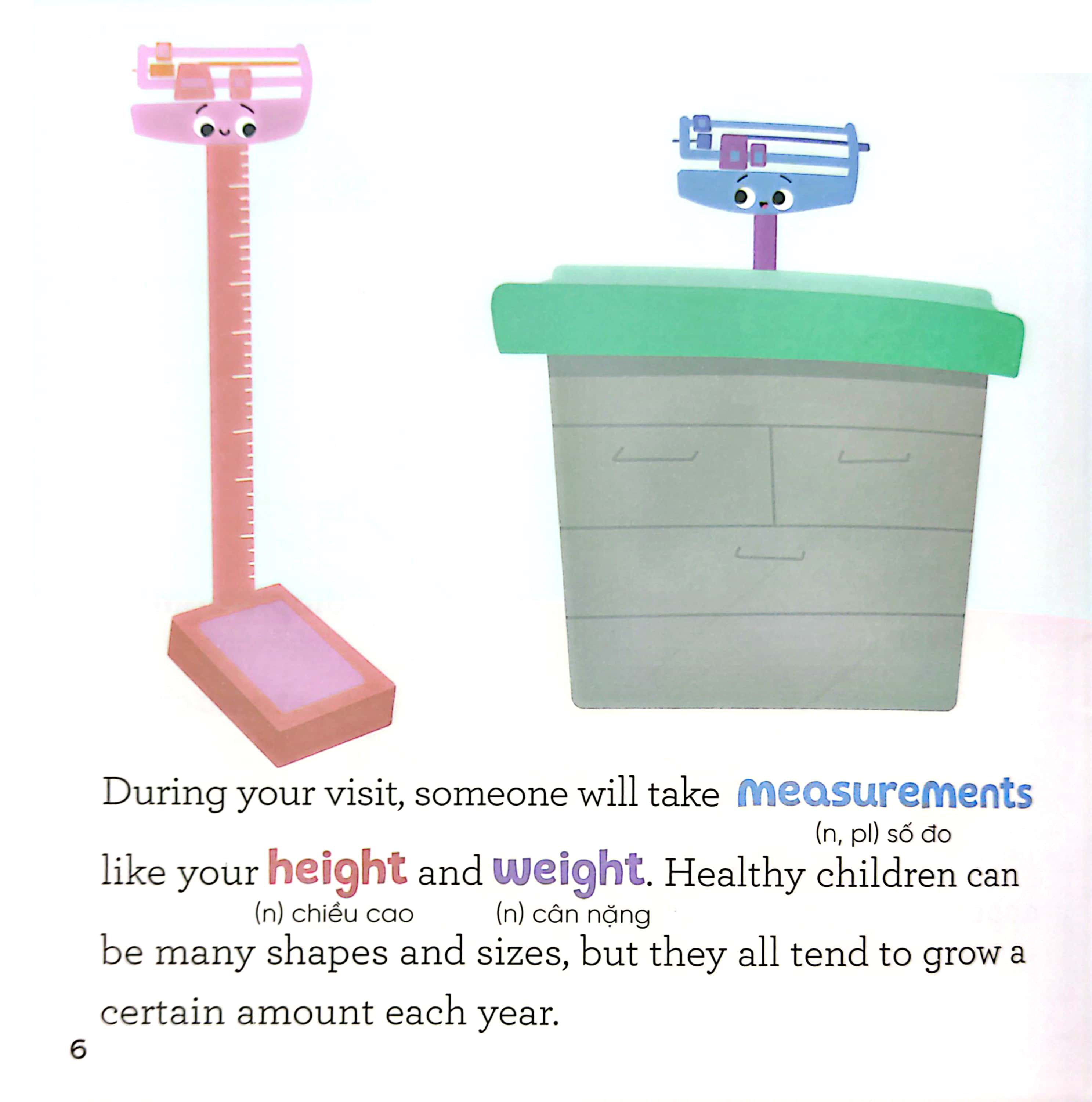 luyện đọc tiếng anh, phát triển từ vựng - nhà sinh hóa tương lai - my doctor's visit - cơ thể & sức khỏe - Ảnh 5