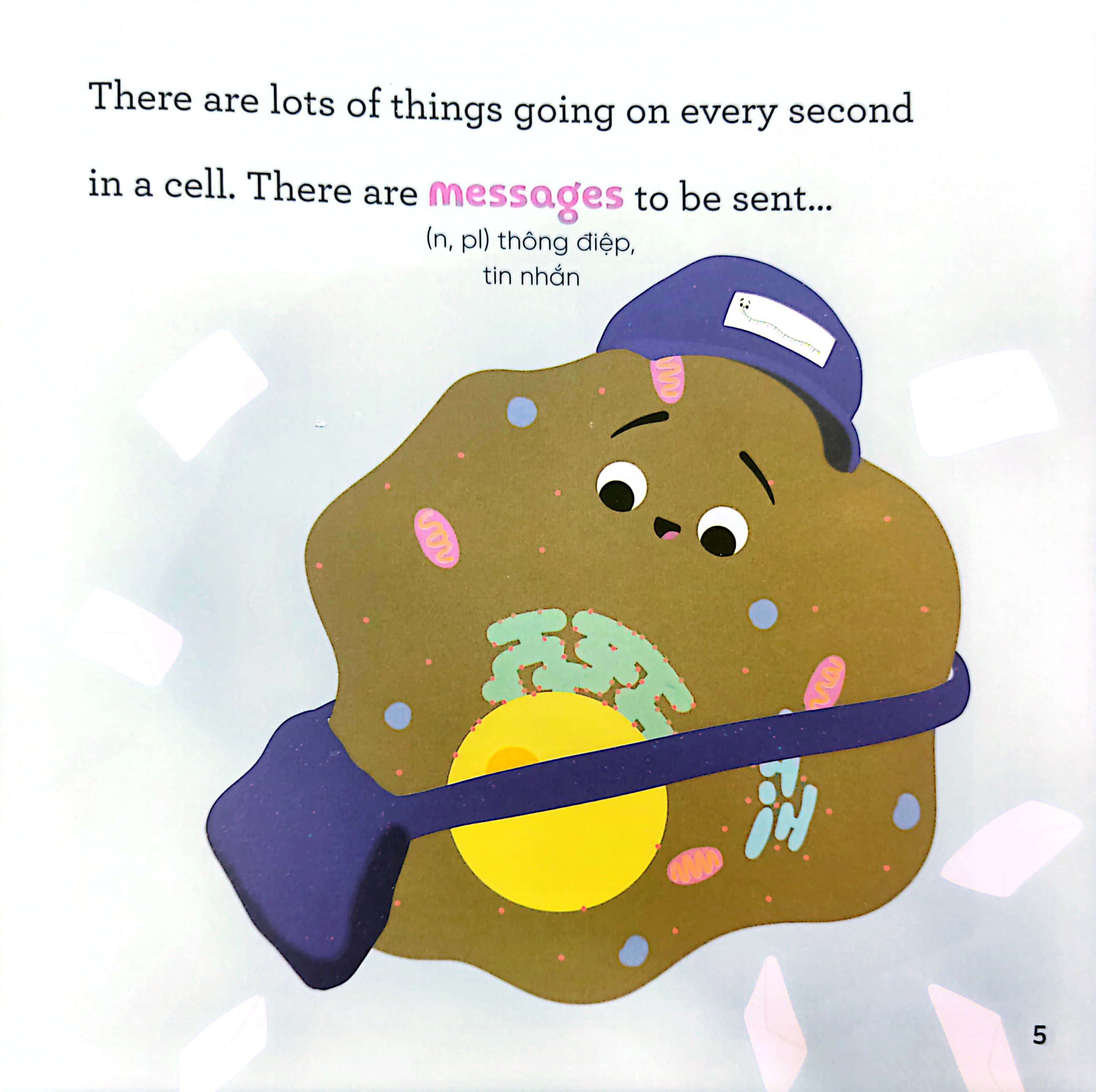 luyện đọc tiếng anh, phát triển từ vựng - nhà sinh hóa tương lai - rna - những siêu anh hùng của cơ thể - Ảnh 4