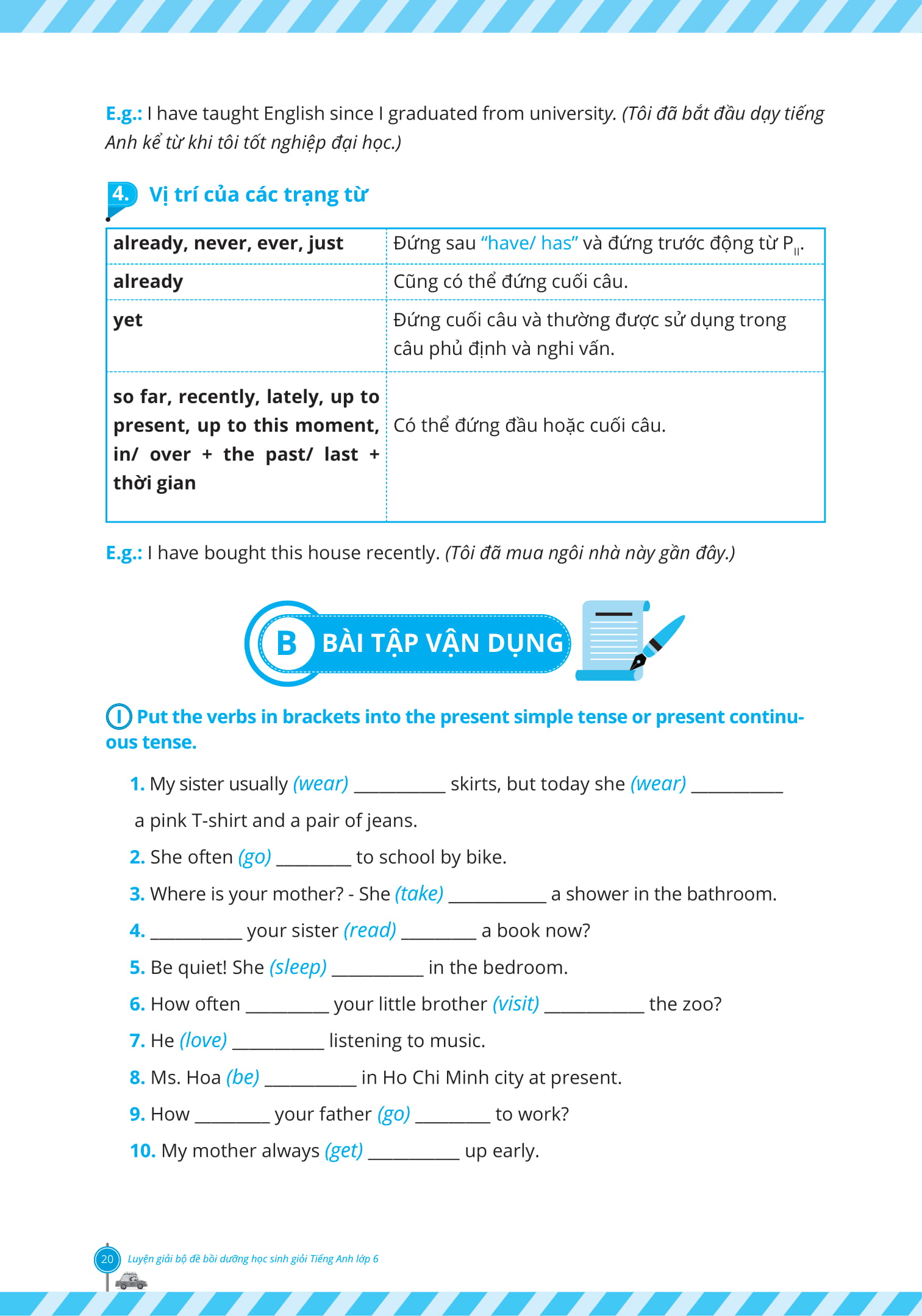 luyện giải bộ đề bồi dưỡng học sinh giỏi tiếng anh lớp 6 - Ảnh 10