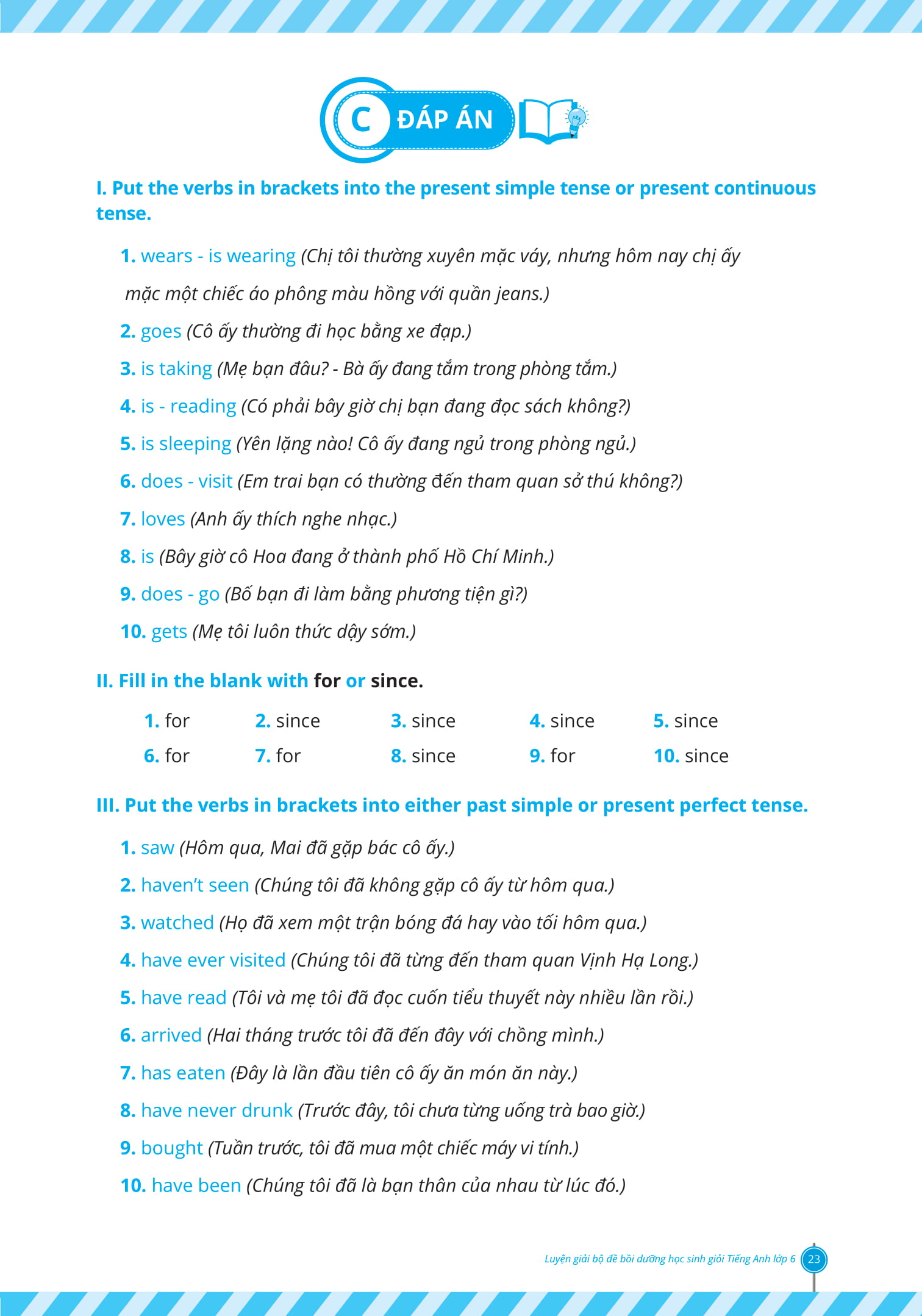 luyện giải bộ đề bồi dưỡng học sinh giỏi tiếng anh lớp 6 - Ảnh 12