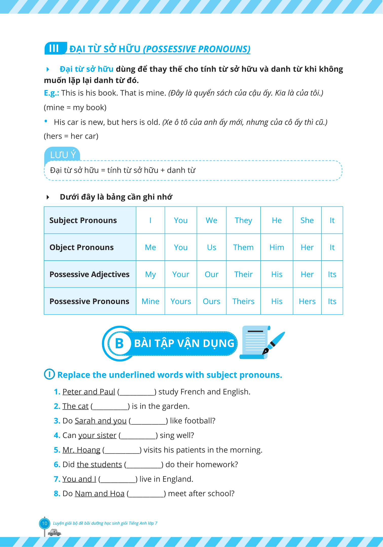 luyện giải bộ đề bồi dưỡng học sinh giỏi tiếng anh lớp 7 - Ảnh 10