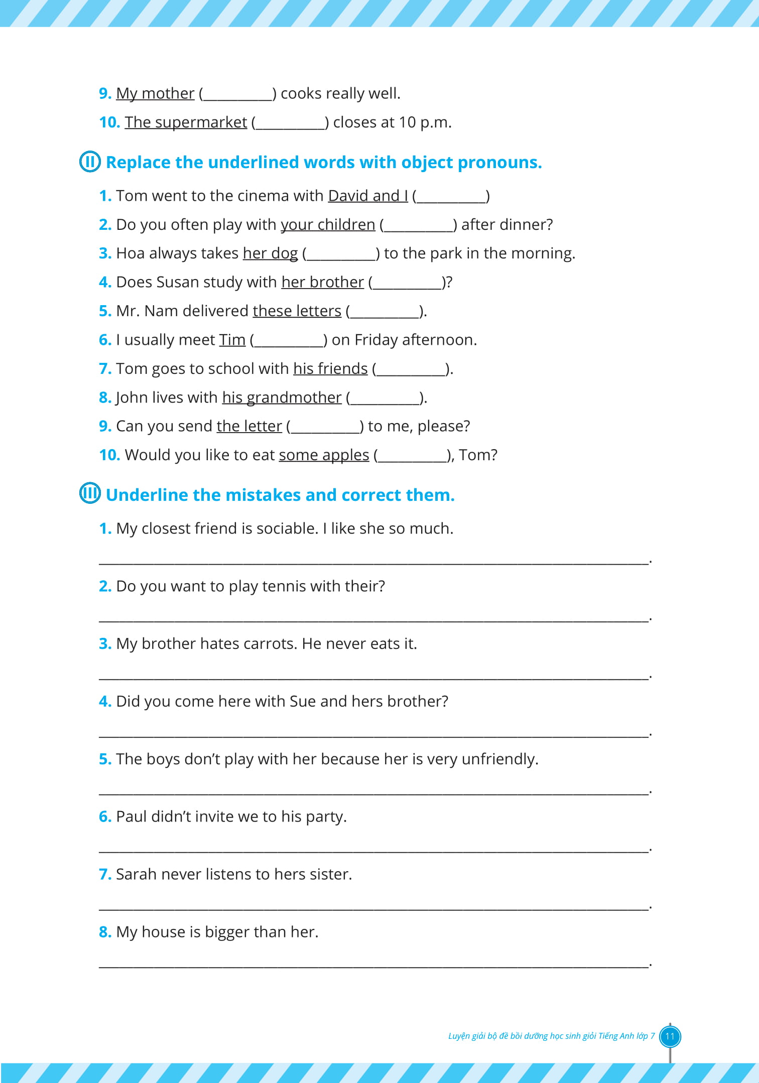 luyện giải bộ đề bồi dưỡng học sinh giỏi tiếng anh lớp 7 - Ảnh 11