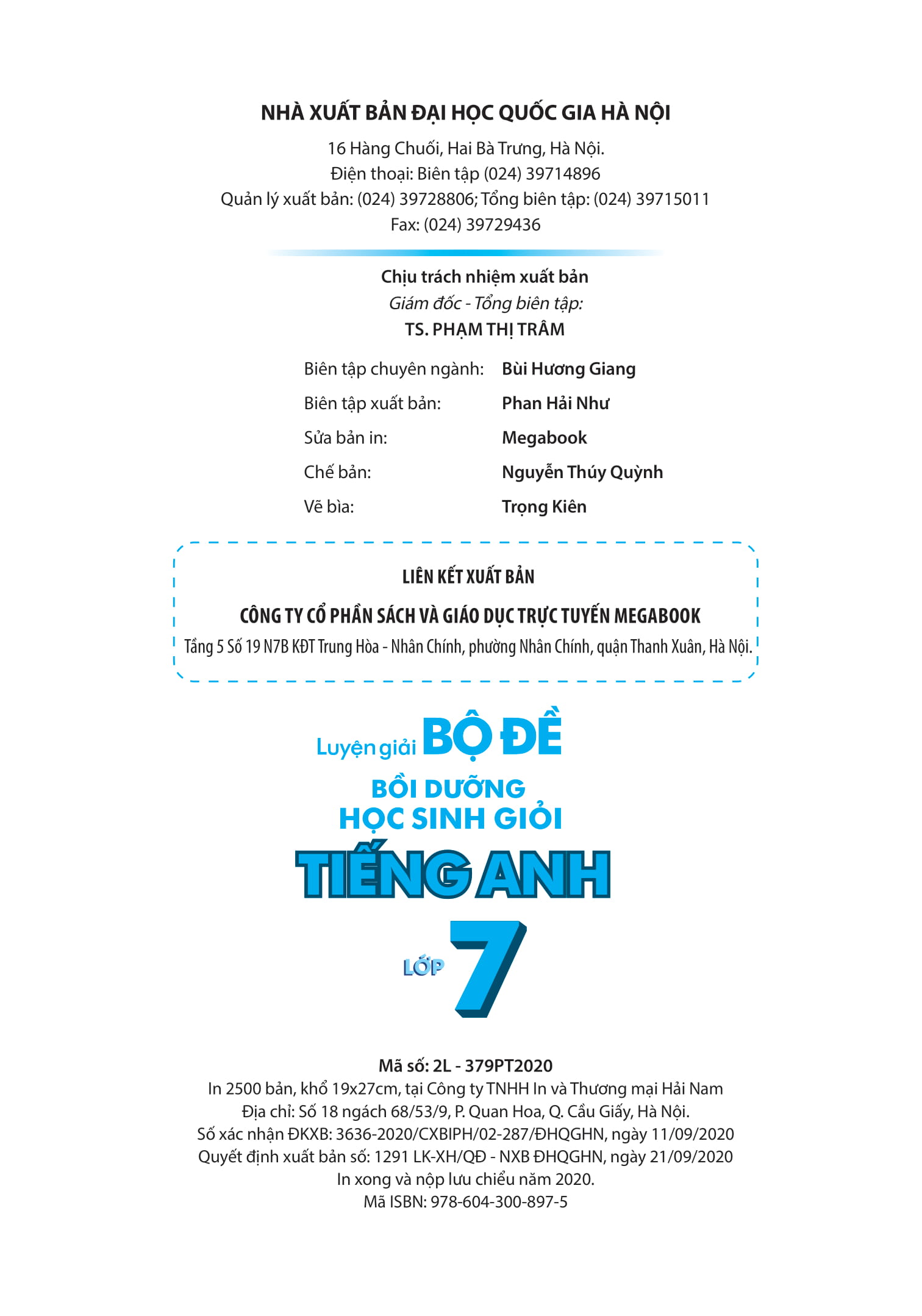 luyện giải bộ đề bồi dưỡng học sinh giỏi tiếng anh lớp 7 - Ảnh 18