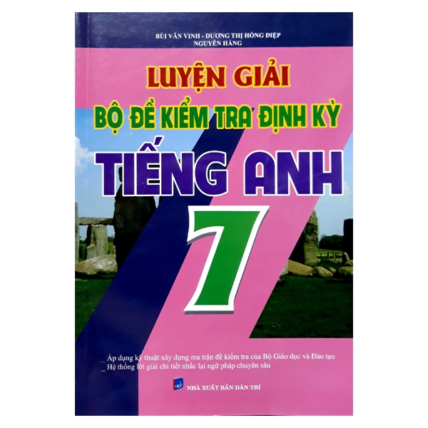luyện giải bộ đề kiểm tra định kì tiếng anh lớp 7 - Ảnh 2