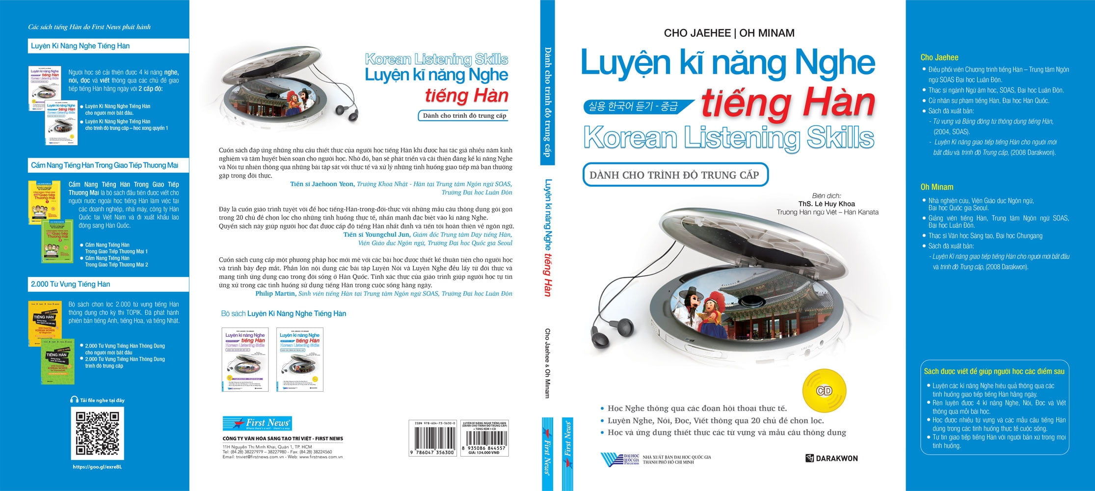 luyện kĩ năng nghe tiếng hàn - dành cho trình độ trung cấp (kèm cd) - Ảnh 2