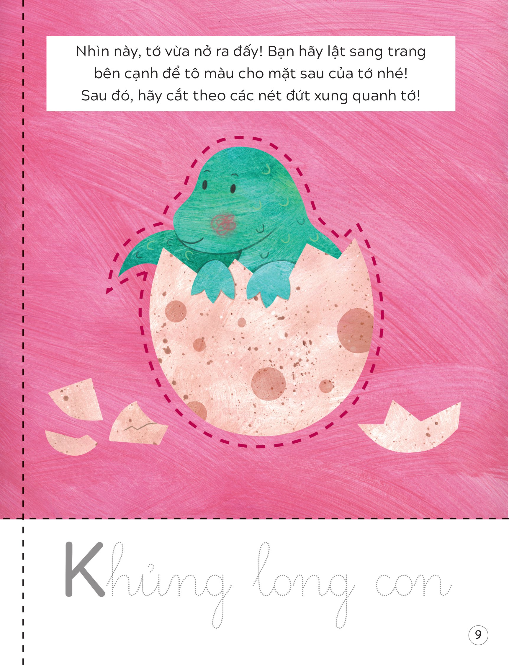 luyện kỹ năng dùng kéo thuần thục và an toàn - khủng long - Ảnh 10