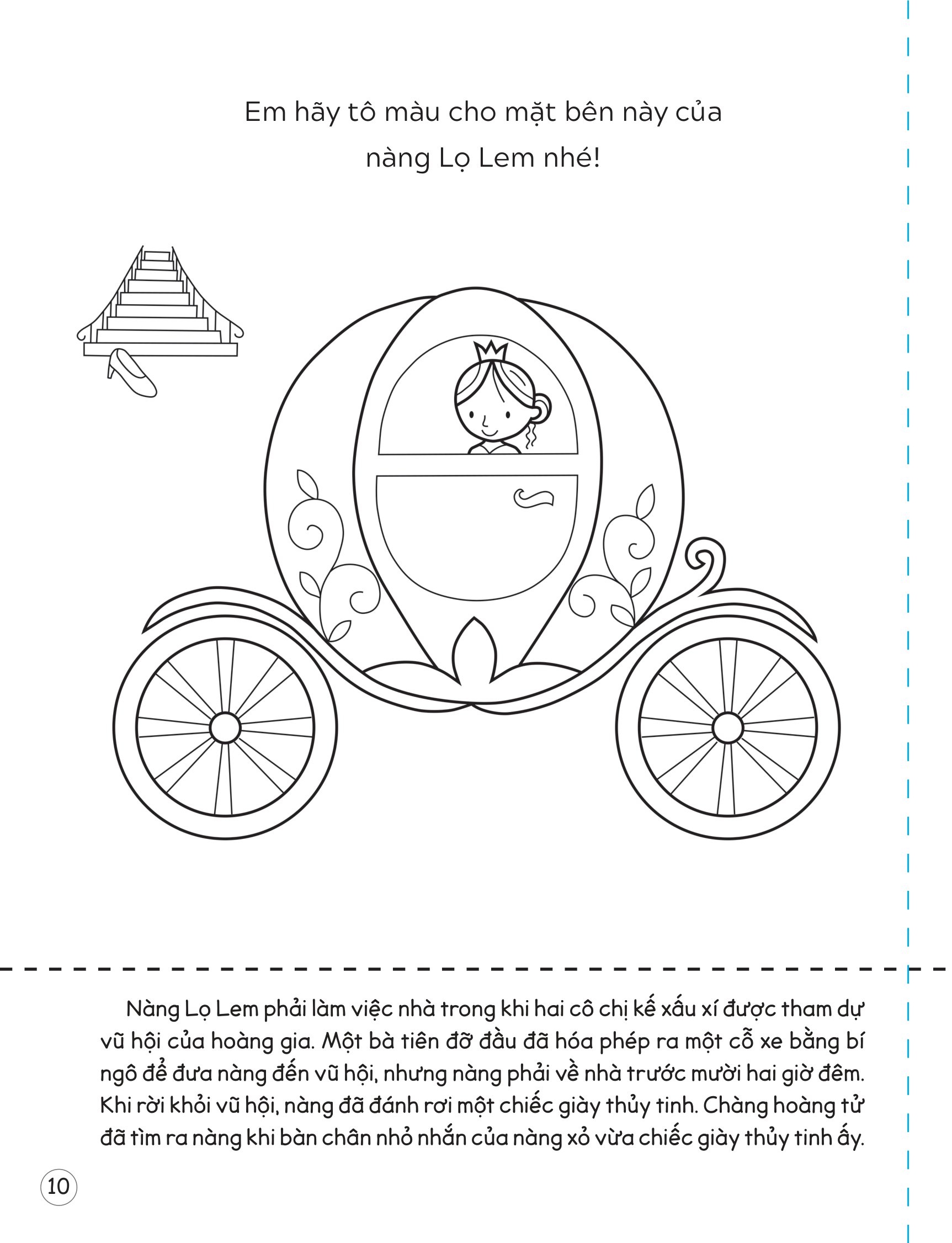 luyện kỹ năng dùng kéo thuần thục và an toàn - truyện cổ tích - Ảnh 11