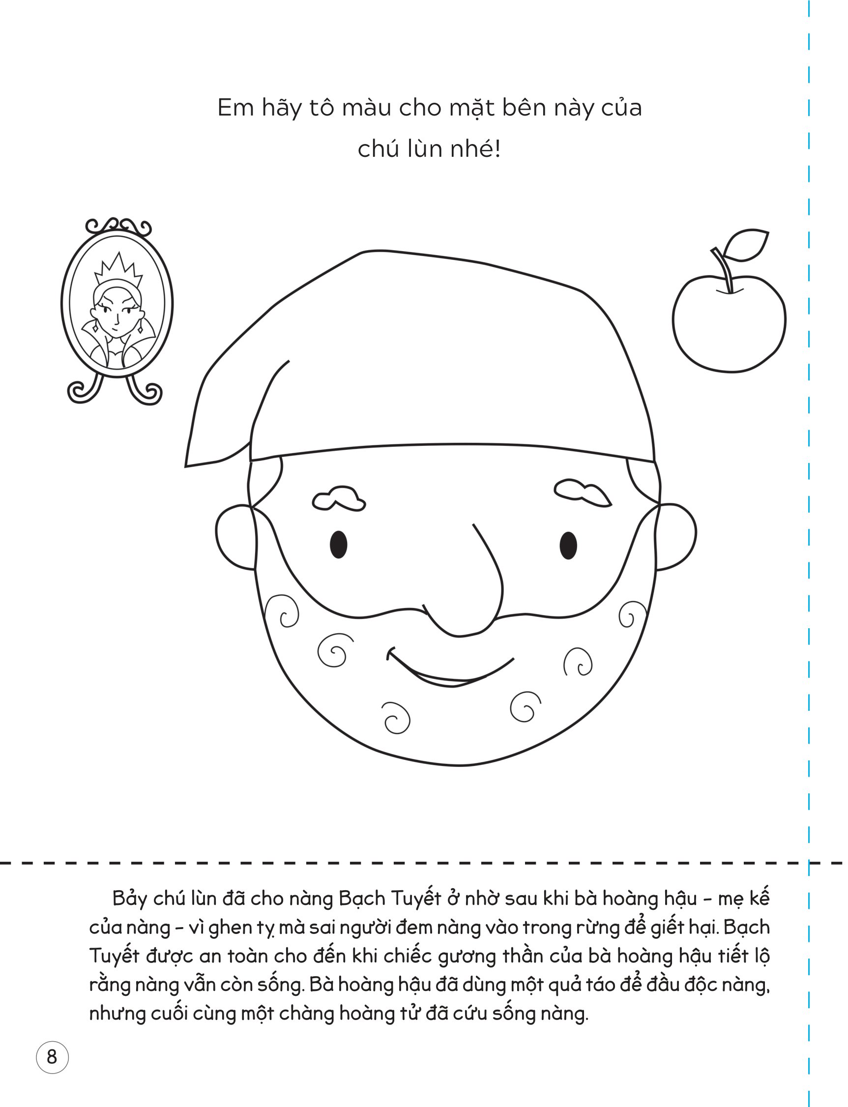 luyện kỹ năng dùng kéo thuần thục và an toàn - truyện cổ tích - Ảnh 9