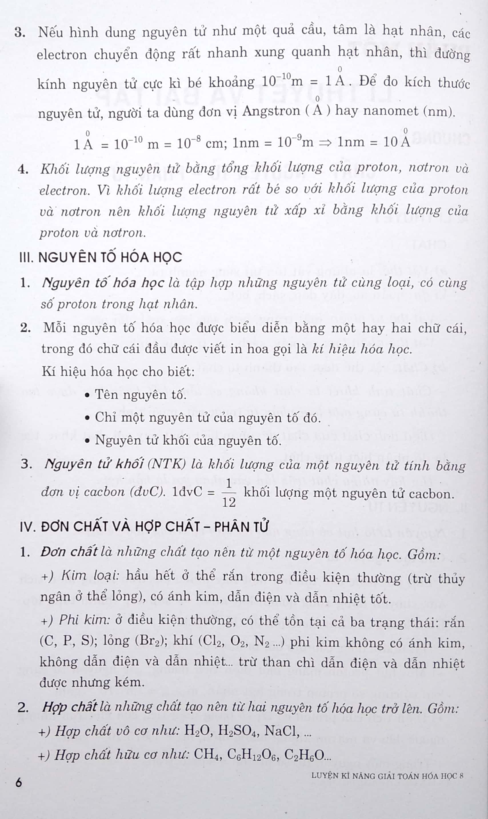 luyện kỹ năng giải toán hóa học 8 - Ảnh 6