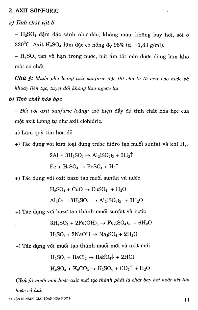 luyện kỹ năng giải toán hóa học 9 - Ảnh 10