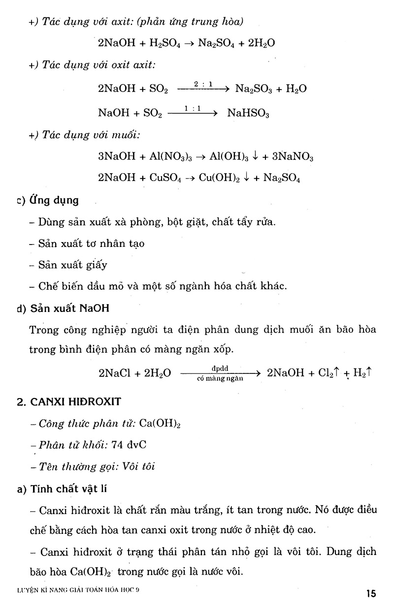 luyện kỹ năng giải toán hóa học 9 - Ảnh 14