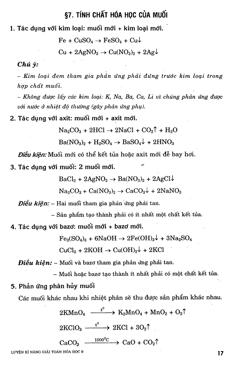 luyện kỹ năng giải toán hóa học 9 - Ảnh 16