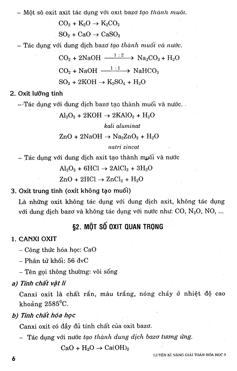 luyện kỹ năng giải toán hóa học 9 - Ảnh 5