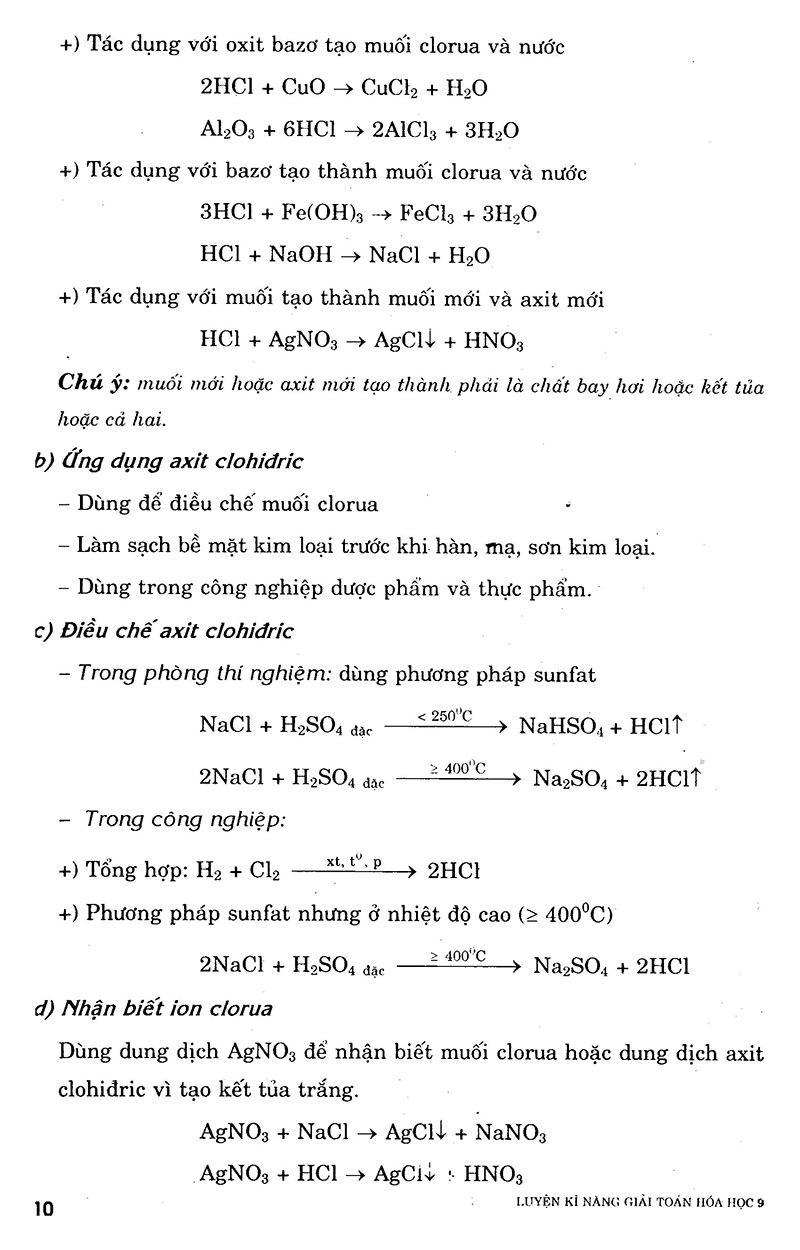 luyện kỹ năng giải toán hóa học 9 - Ảnh 9