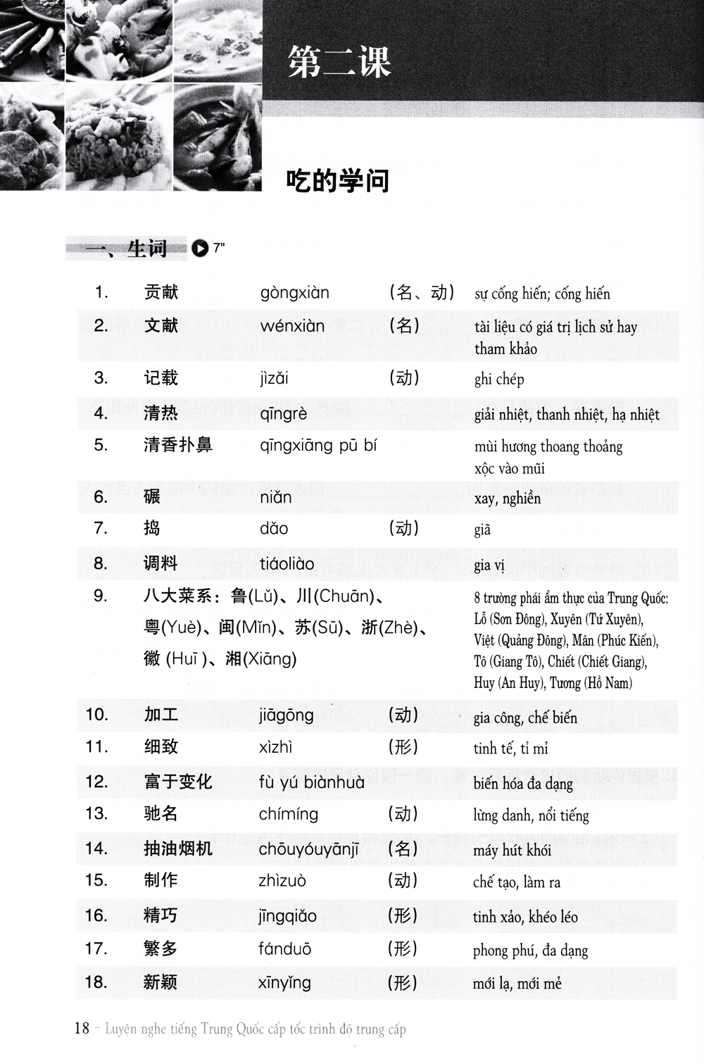 luyện nghe tiếng trung quốc cấp tốc (trình độ trung cấp) - kèm cd - Ảnh 11