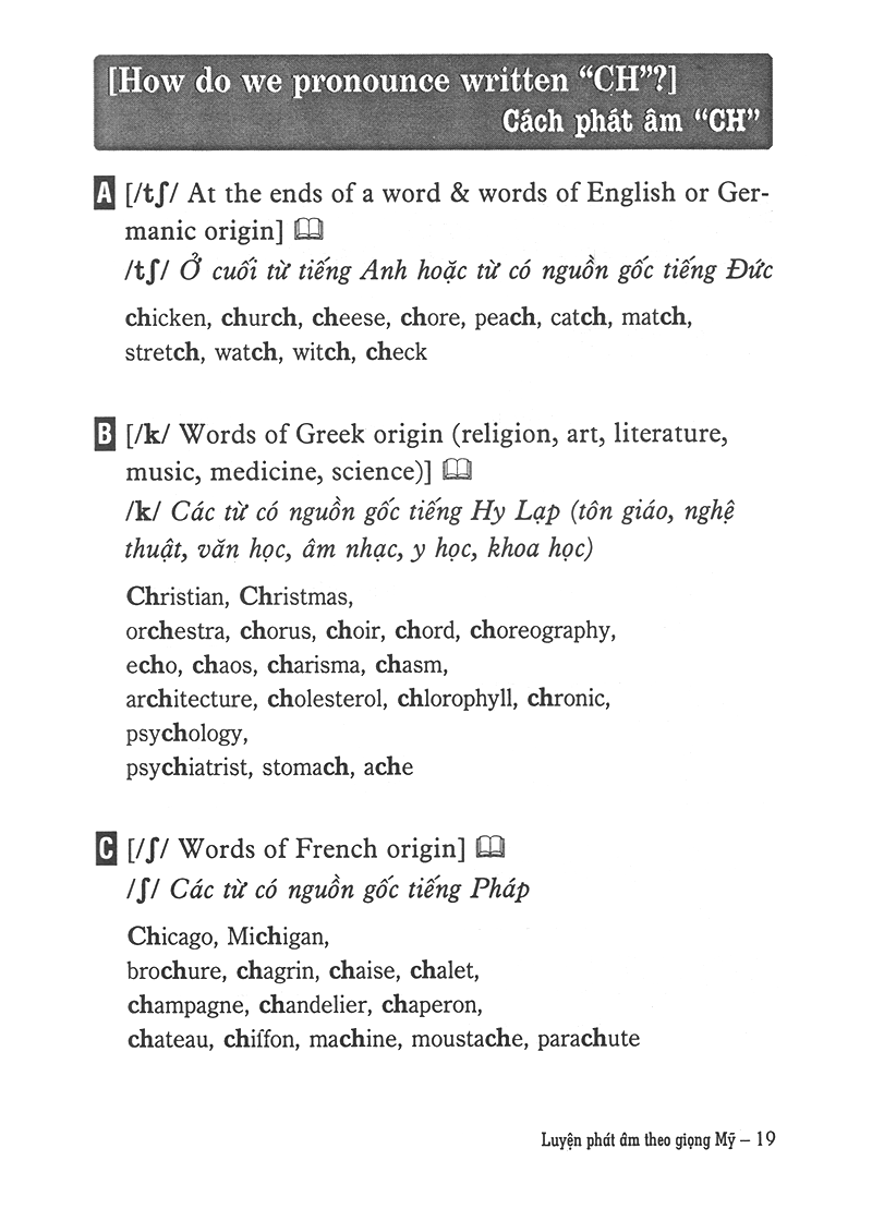 luyện phát âm theo giọng mỹ - kèm 2 cd - Ảnh 19