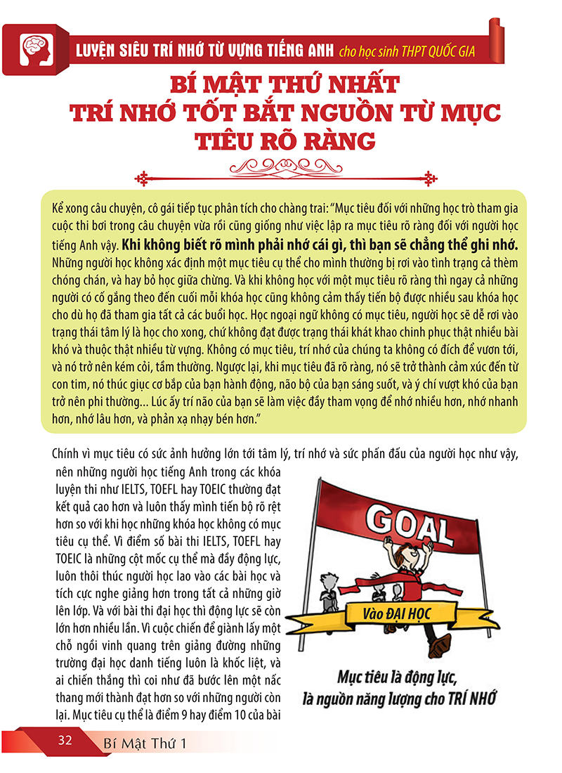 luyện siêu trí nhớ từ vựng tiếng anh dành cho học sinh thpt quốc gia (tặng kèm ebook) (tái bản 2018) - Ảnh 3