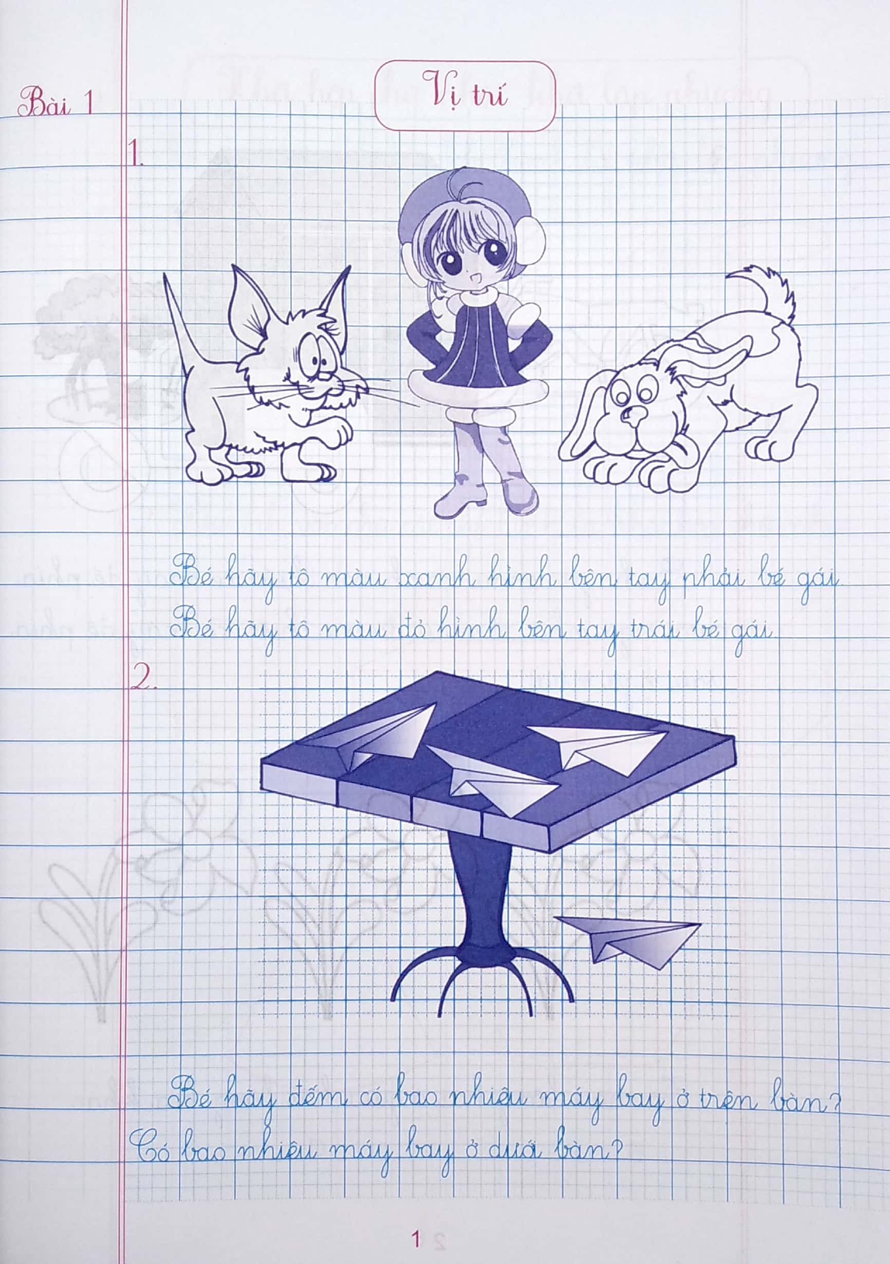 luyện tập toán 1 - trình bày trên giấy ô li (chân trời sáng tạo) - Ảnh 4