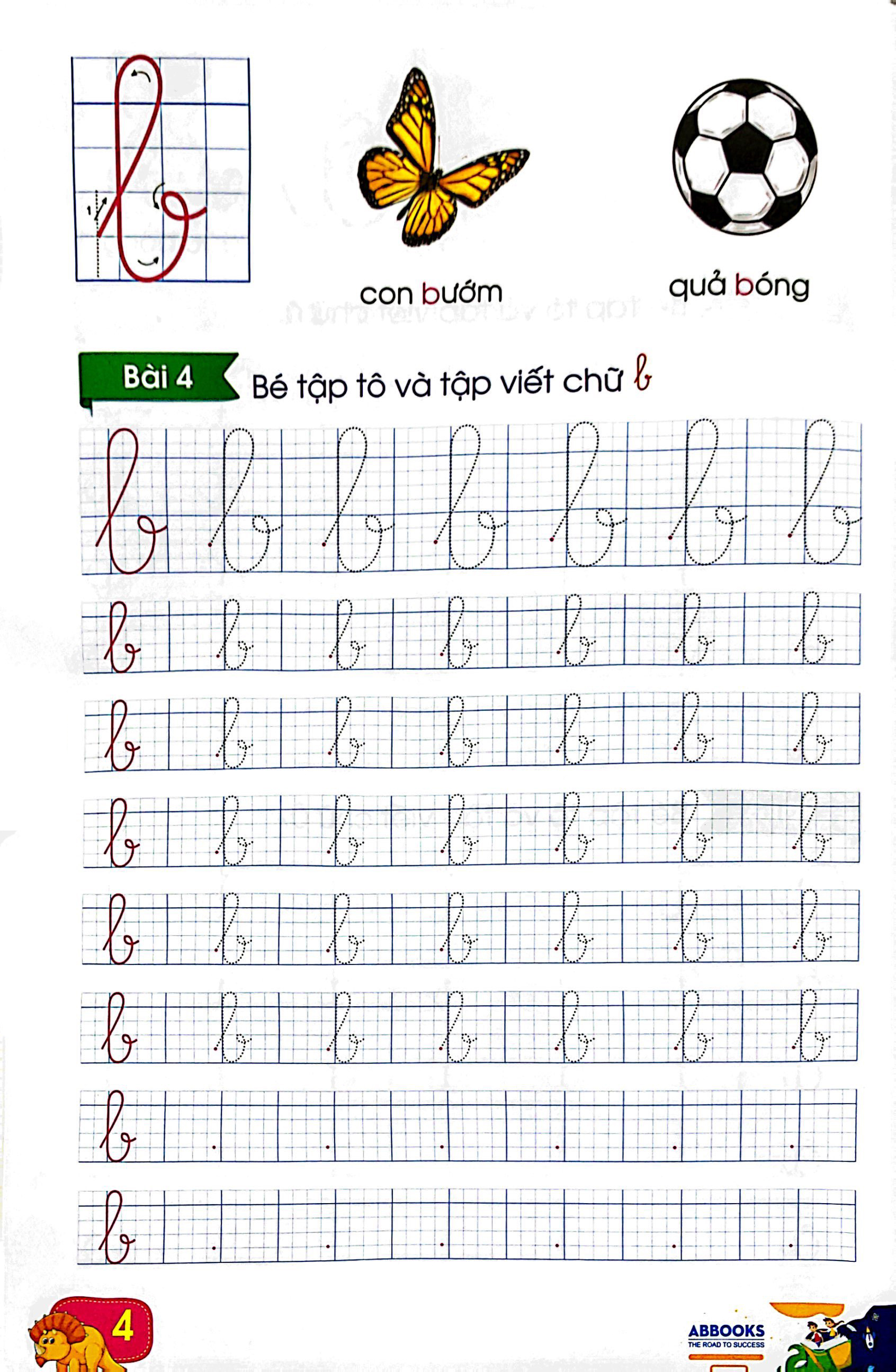 luyện tay cầm bút - tập tô chữ cái - Ảnh 5