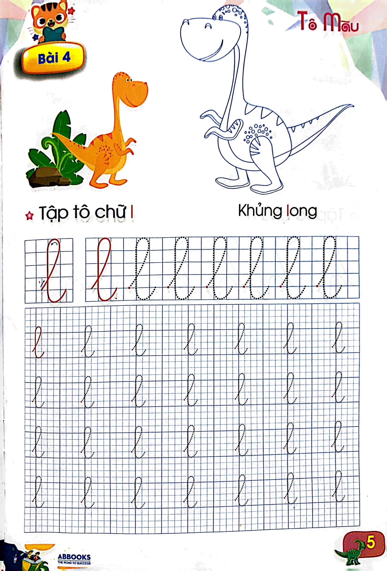 luyện tay cầm bút - tập tô chữ (dành cho 4-5 tuổi) - Ảnh 6