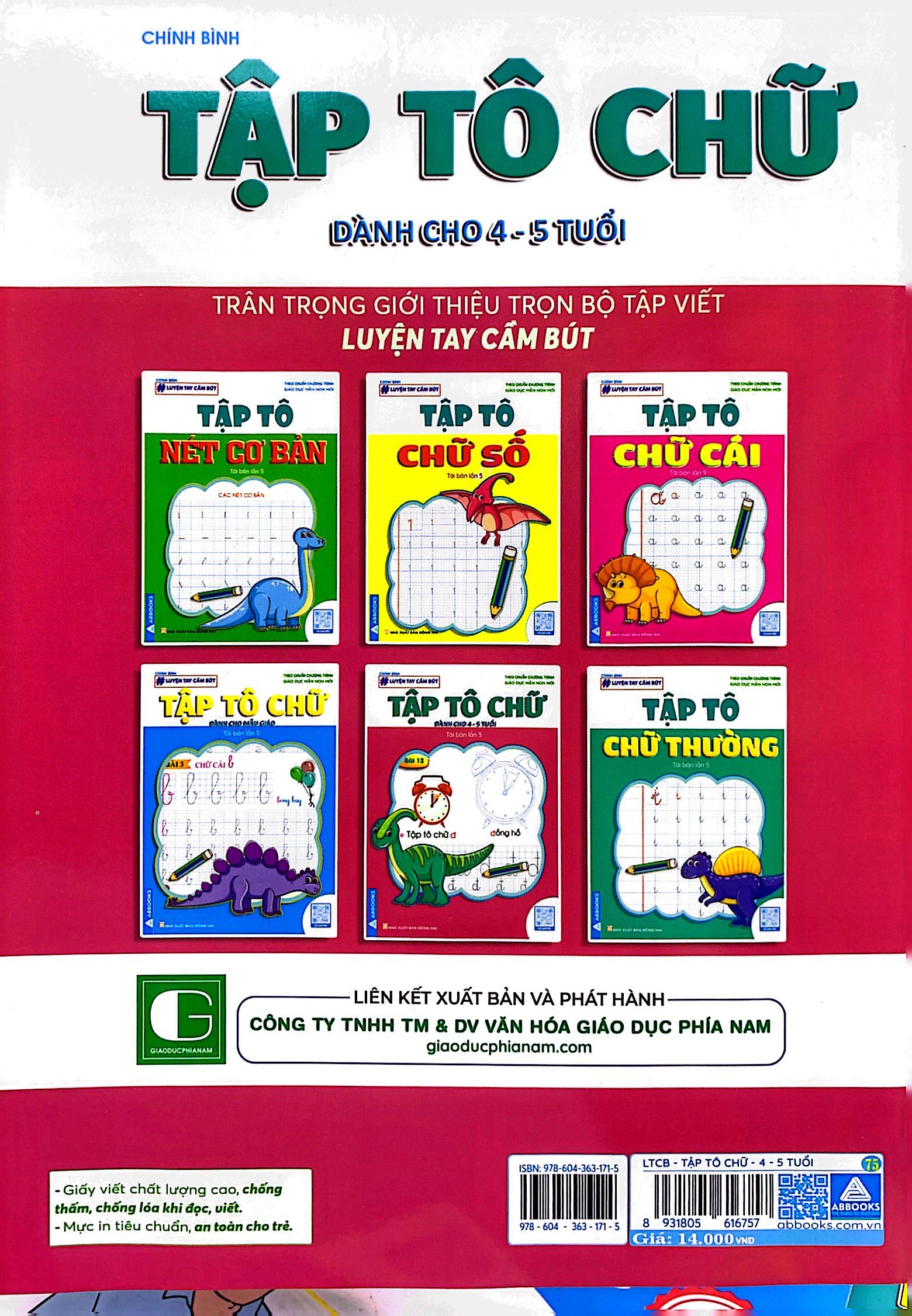 luyện tay cầm bút - tập tô chữ (dành cho 4-5 tuổi) - Ảnh 7