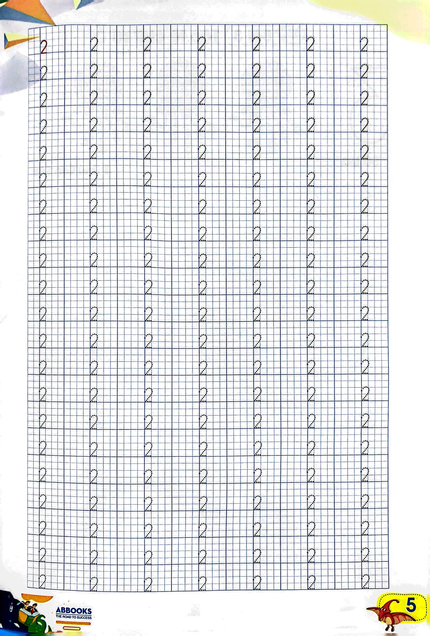 luyện tay cầm bút - tập tô chữ số - Ảnh 6