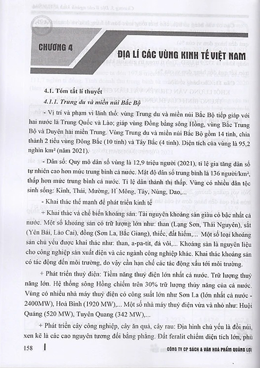 Luyện Thi Đánh Giá Năng Lực - Môn Địa Lí - Kiến Thức Lớp 12 (Dành Cho Các Kì Thi Đánh Giá Năng Lực) - Ảnh 7