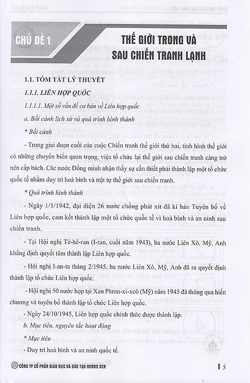 Luyện Thi Đánh Giá Năng Lực - Môn Lịch Sử - Kiến Thức Lớp 12 (Dành Cho Các Kì Thi Đánh Giá Năng Lực) - Ảnh 4
