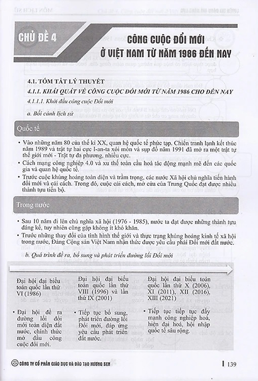 Luyện Thi Đánh Giá Năng Lực - Môn Lịch Sử - Kiến Thức Lớp 12 (Dành Cho Các Kì Thi Đánh Giá Năng Lực) - Ảnh 7