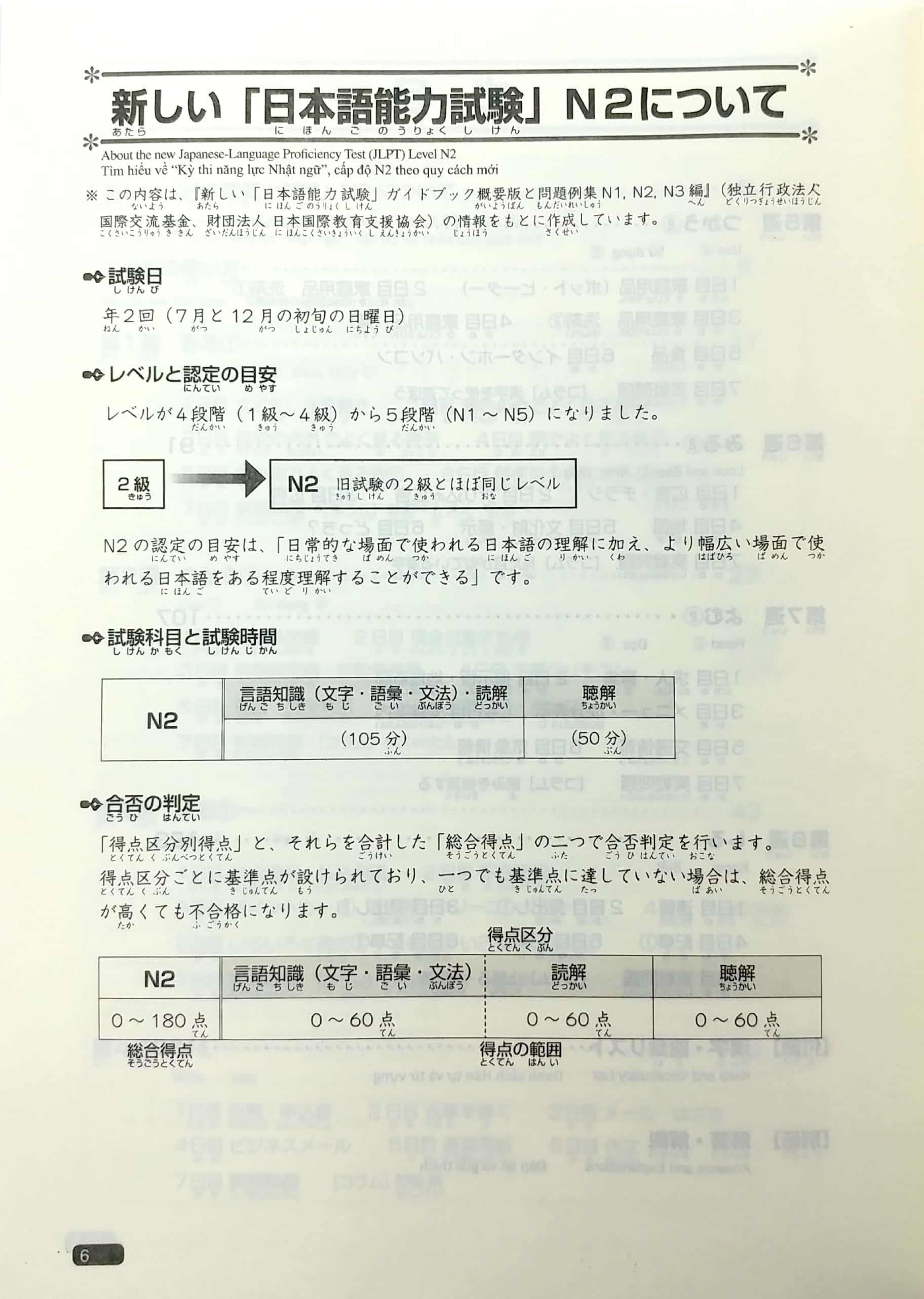 luyện thi năng lực nhật ngữ n2 - hán tự (tái bản 2020) - Ảnh 6