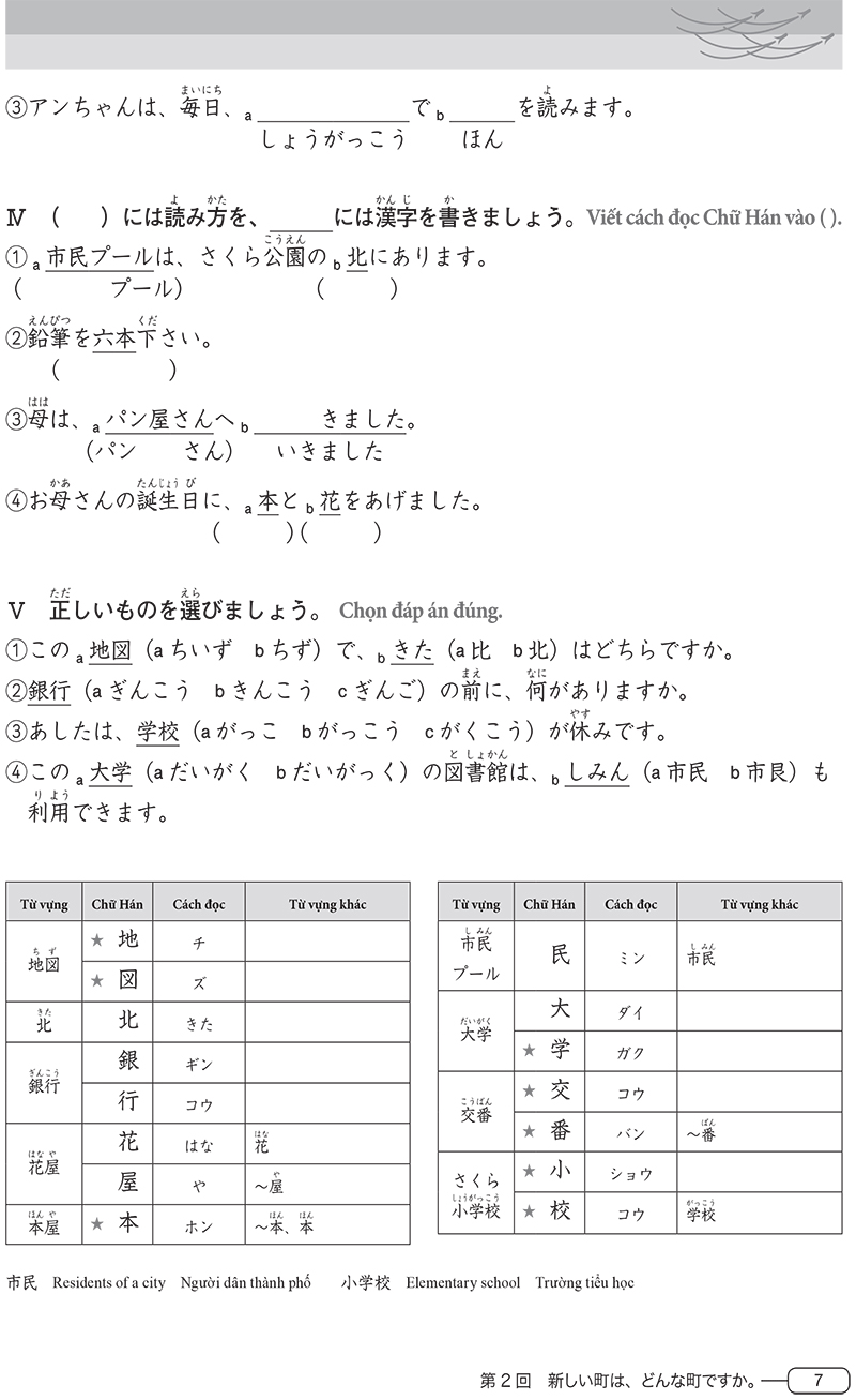 luyện thi năng lực tiếng nhật n4 - chữ hán - Ảnh 19