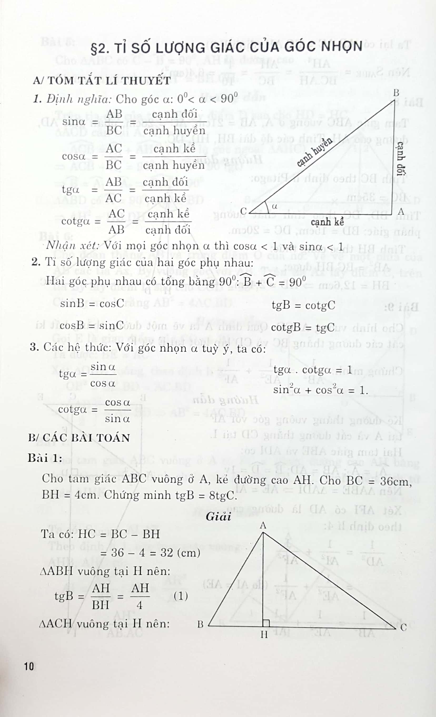 luyện thi toán hình học 9 - Ảnh 10