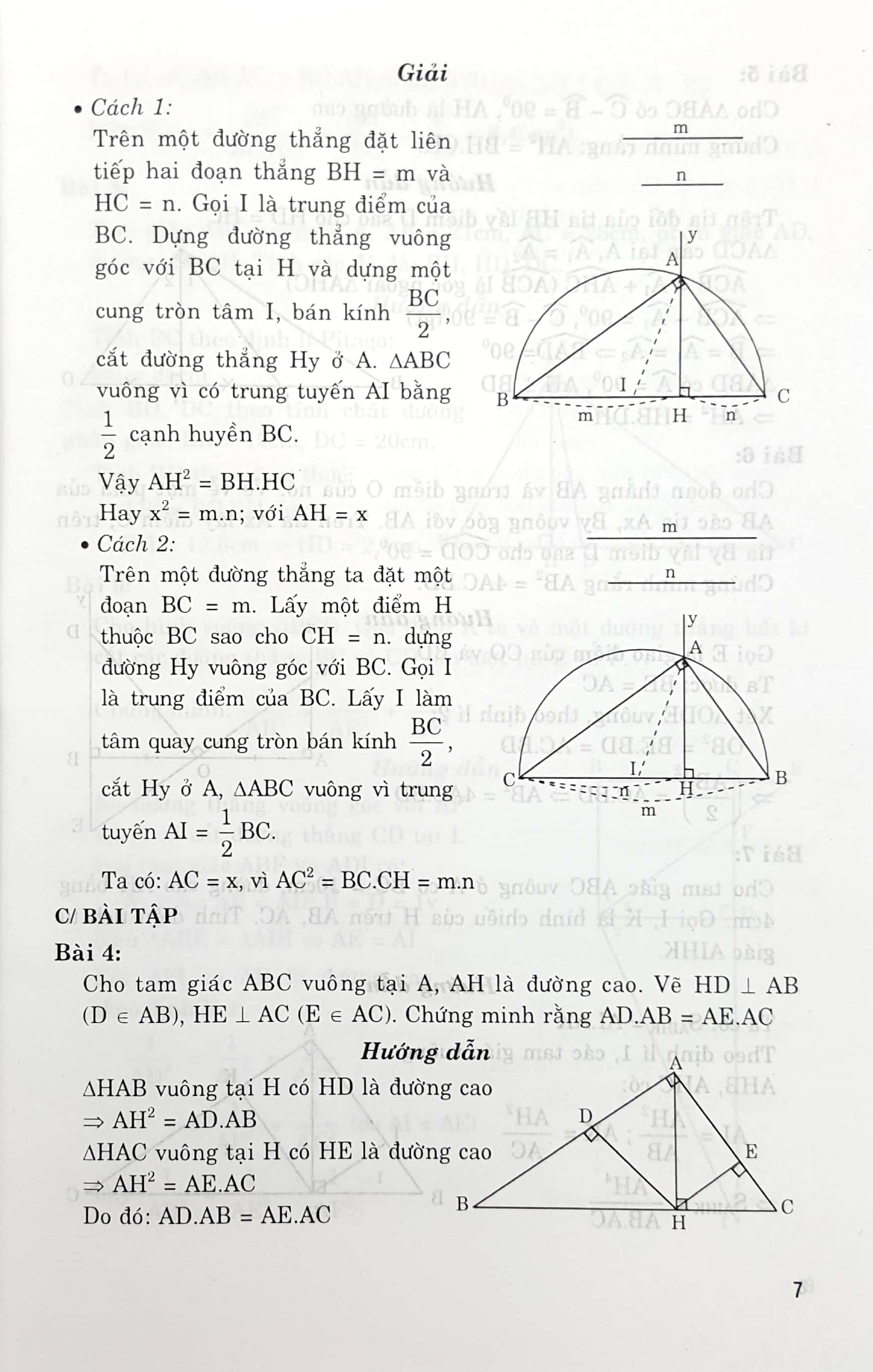 luyện thi toán hình học 9 - Ảnh 7