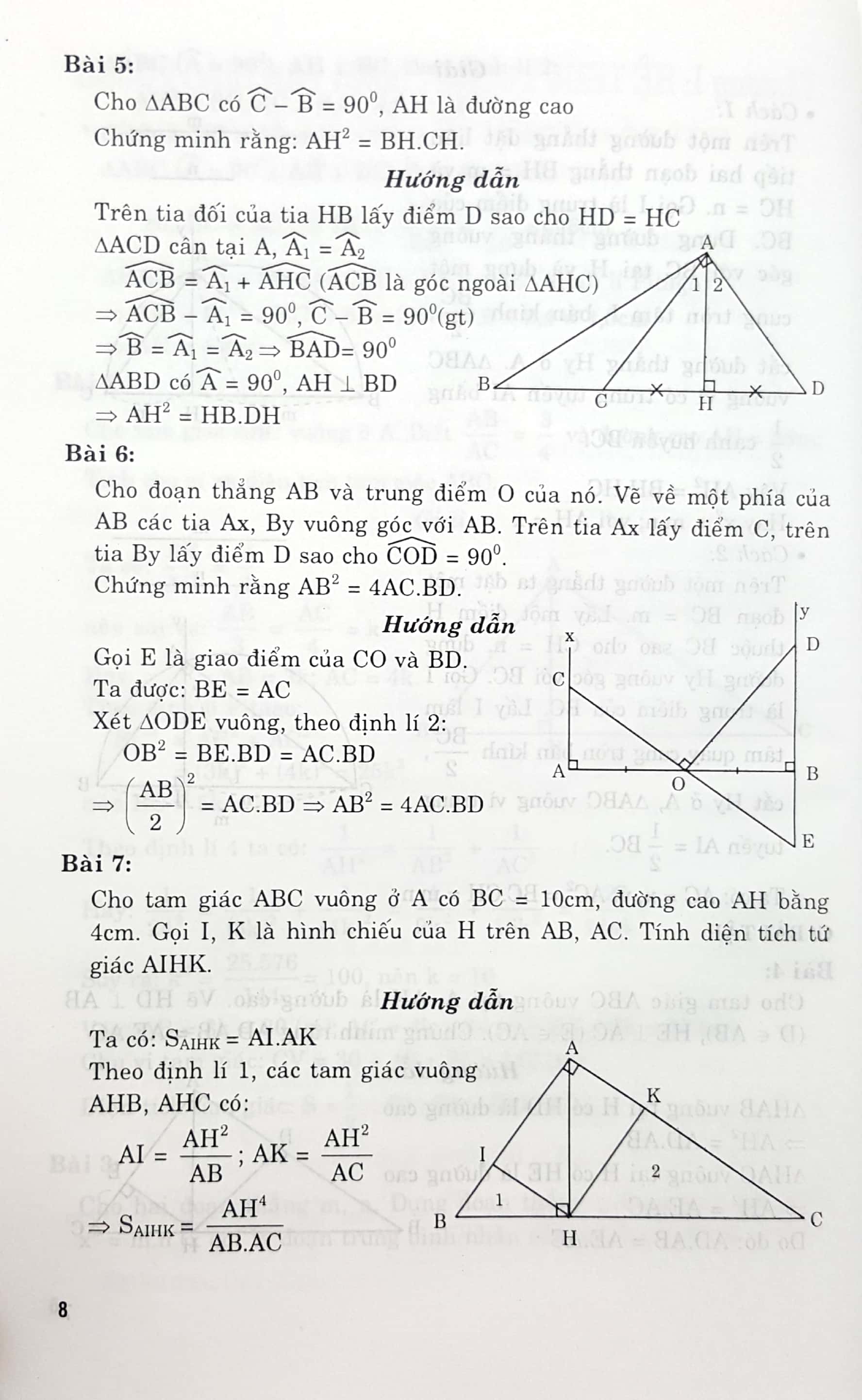 luyện thi toán hình học 9 - Ảnh 8