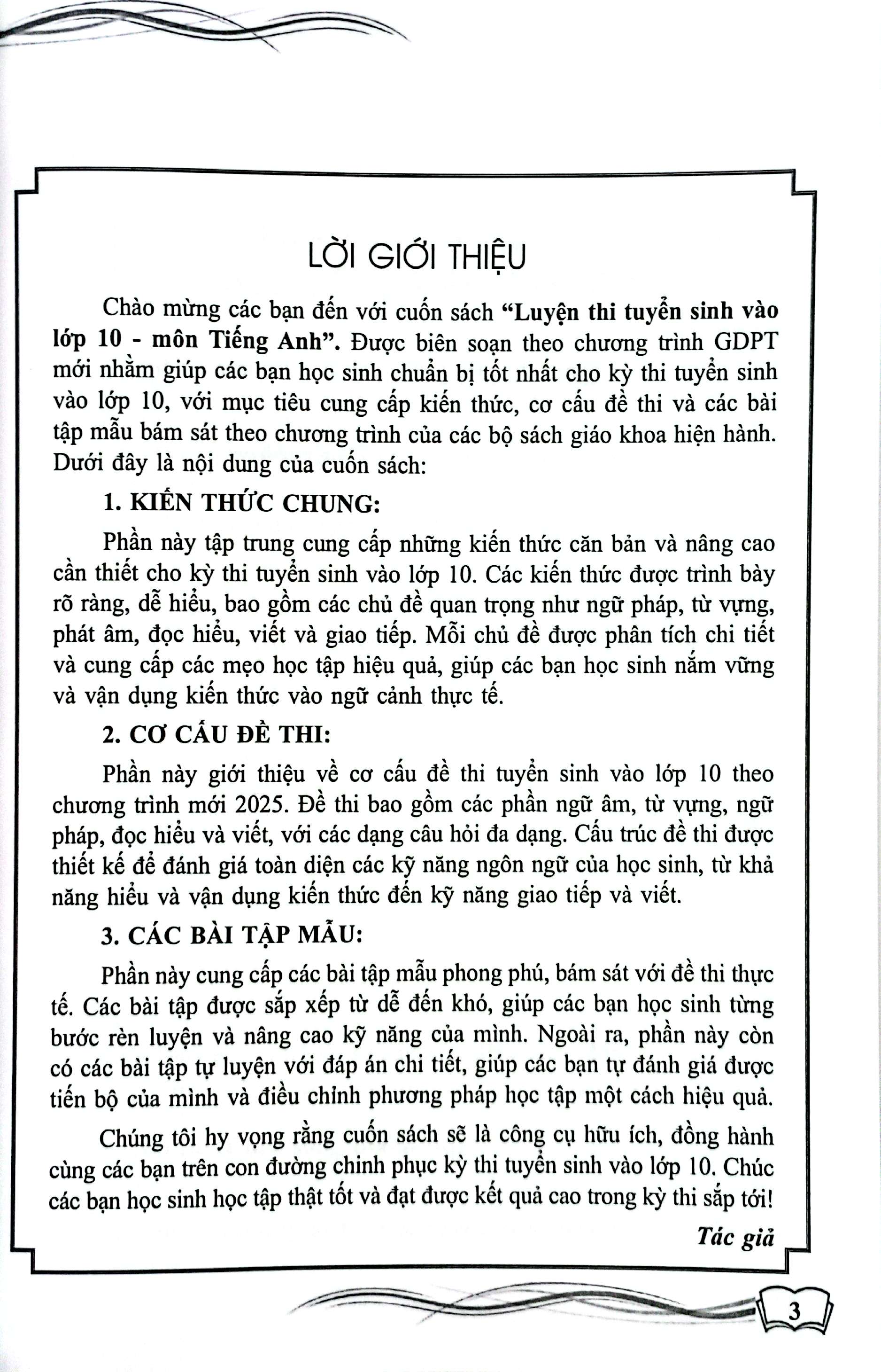 luyện thi tuyển sinh vào lớp 10 - môn tiếng anh - Ảnh 3