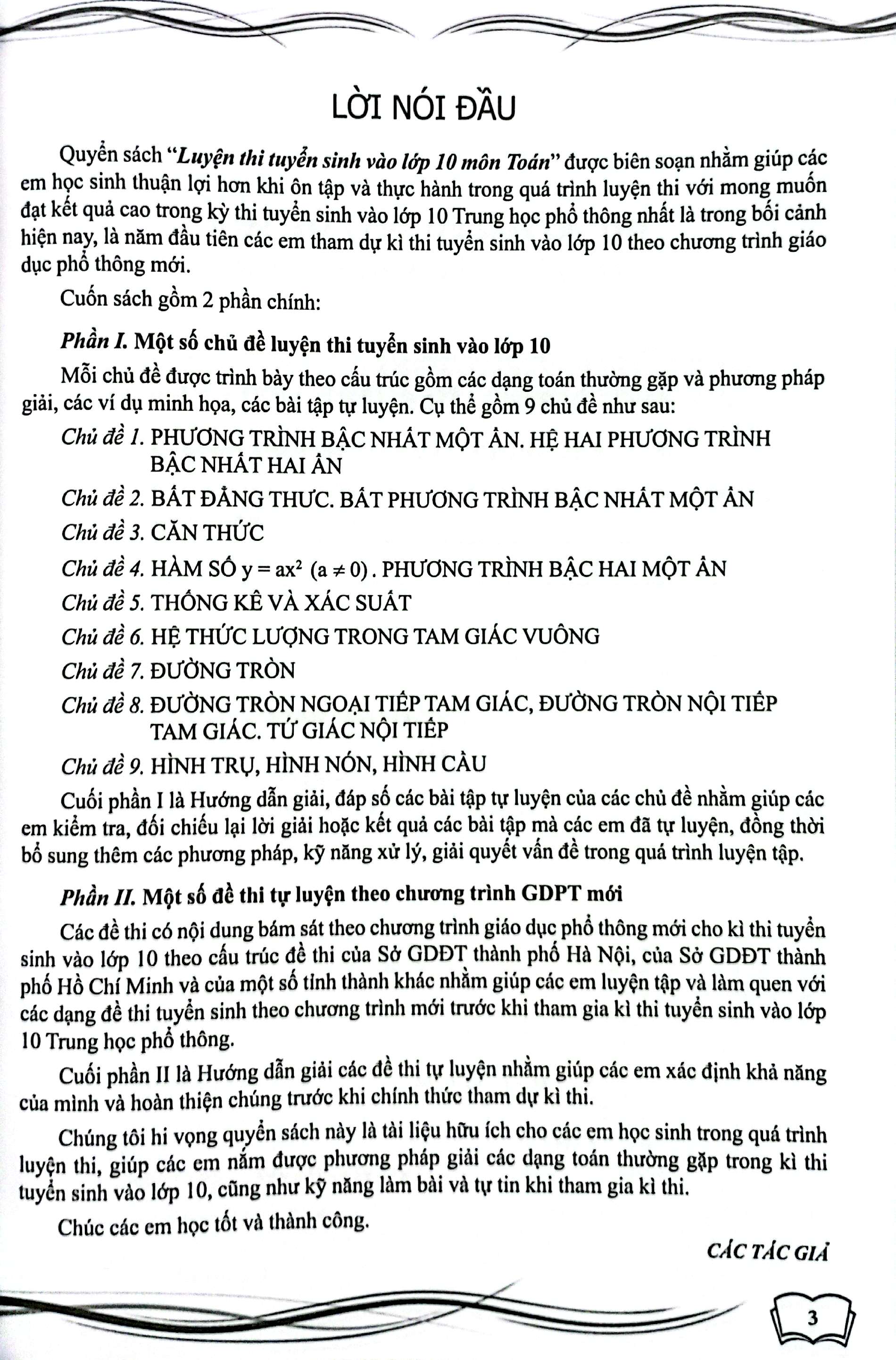 luyện thi tuyển sinh vào lớp 10 - môn toán - Ảnh 4