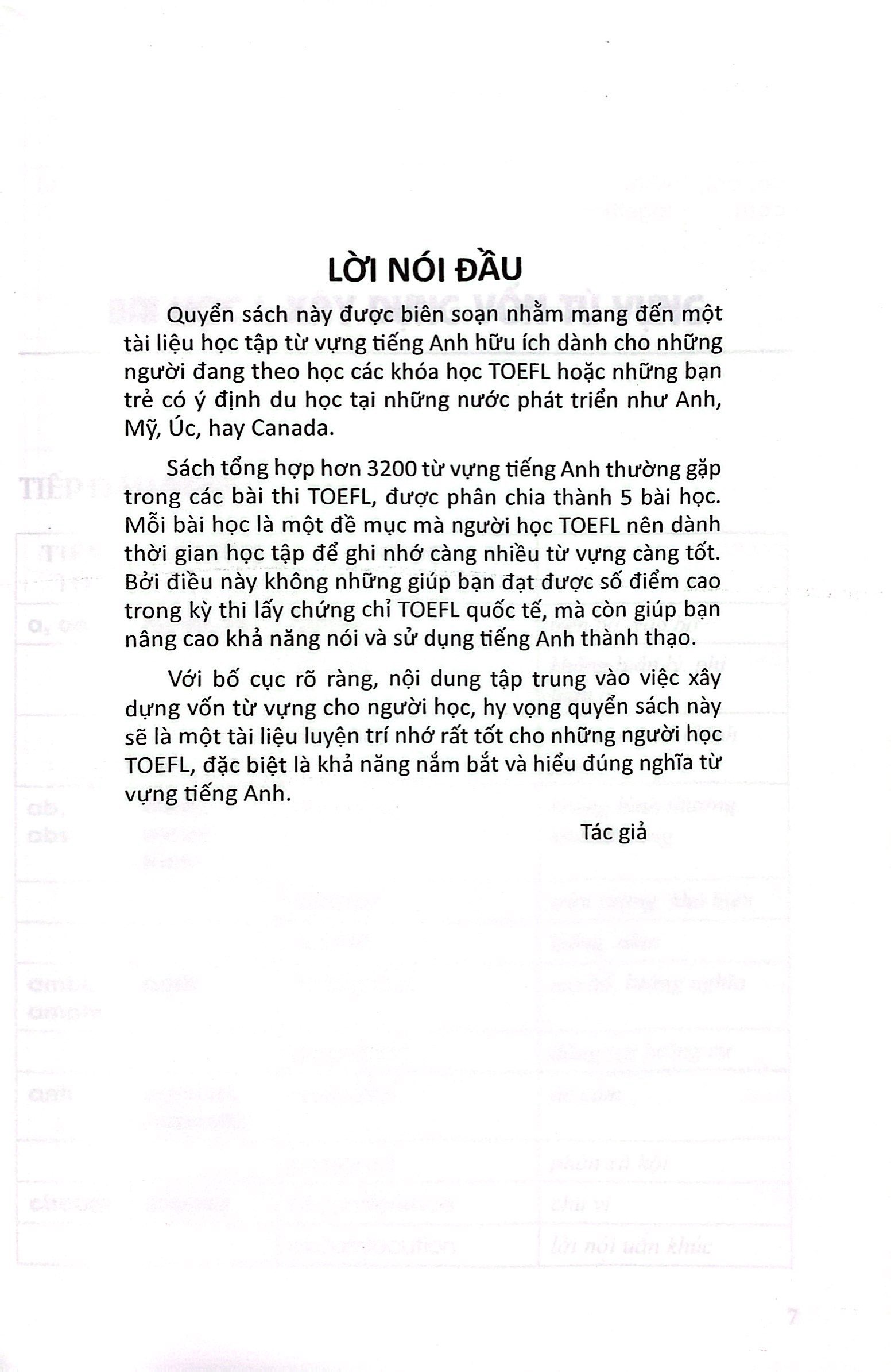 luyện trí nhớ 3200 từ vựng dành cho người học toefl - Ảnh 3