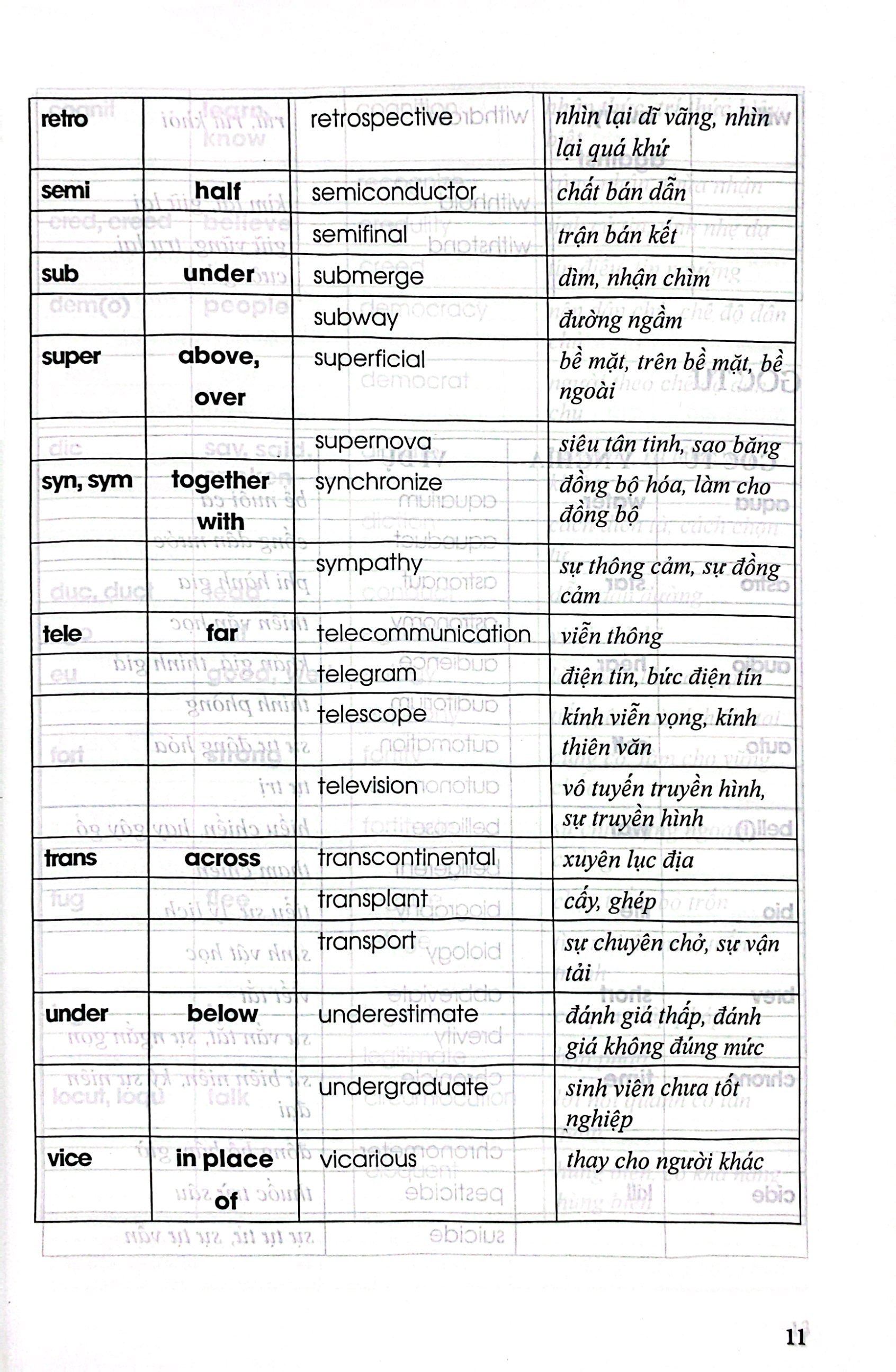 luyện trí nhớ 3200 từ vựng dành cho người học toefl - Ảnh 6
