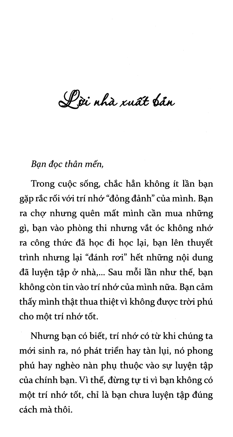 luyện trí nhớ (tái bản 2021) - Ảnh 2