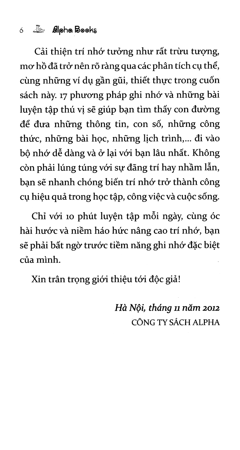 luyện trí nhớ (tái bản 2021) - Ảnh 3