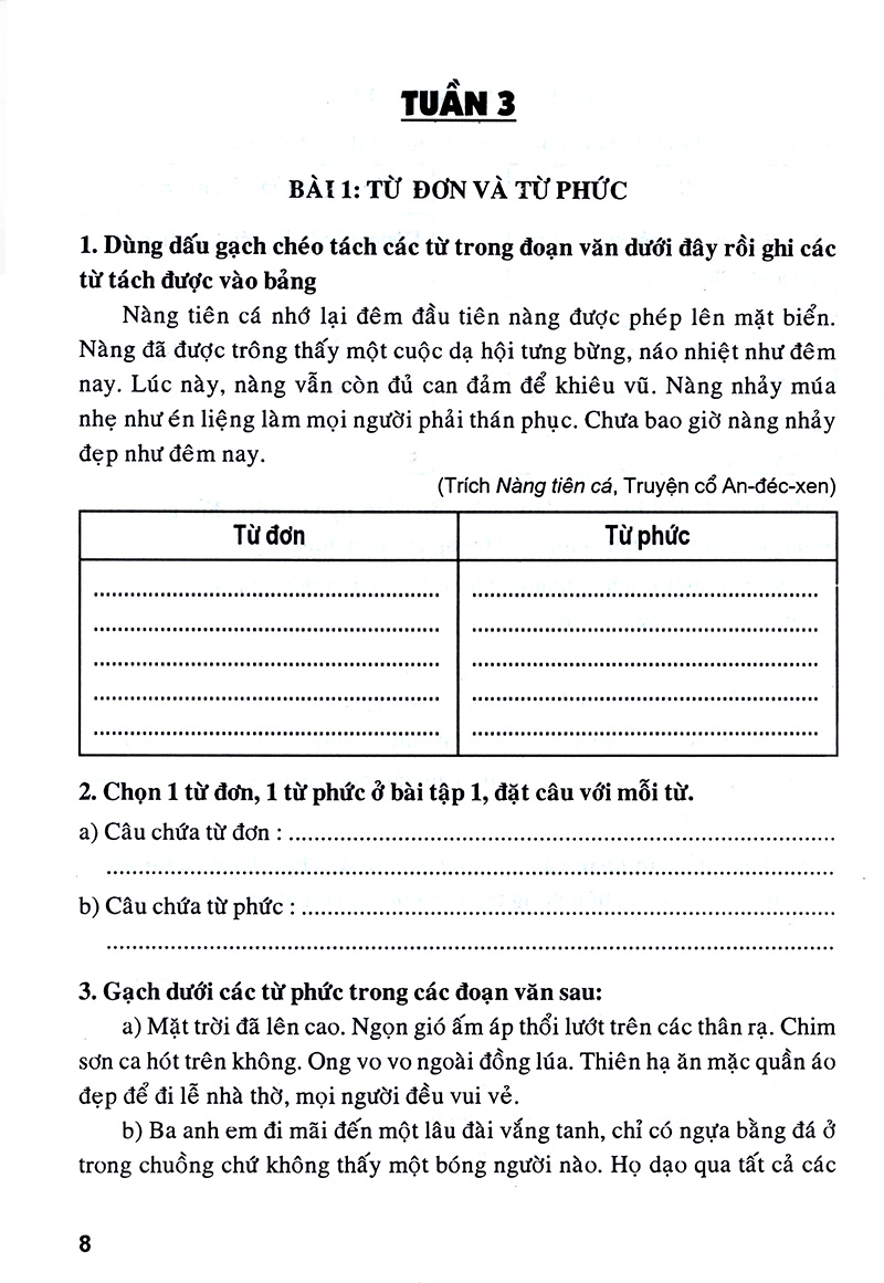 luyện từ và câu lớp 4 (tái bản) - Ảnh 11