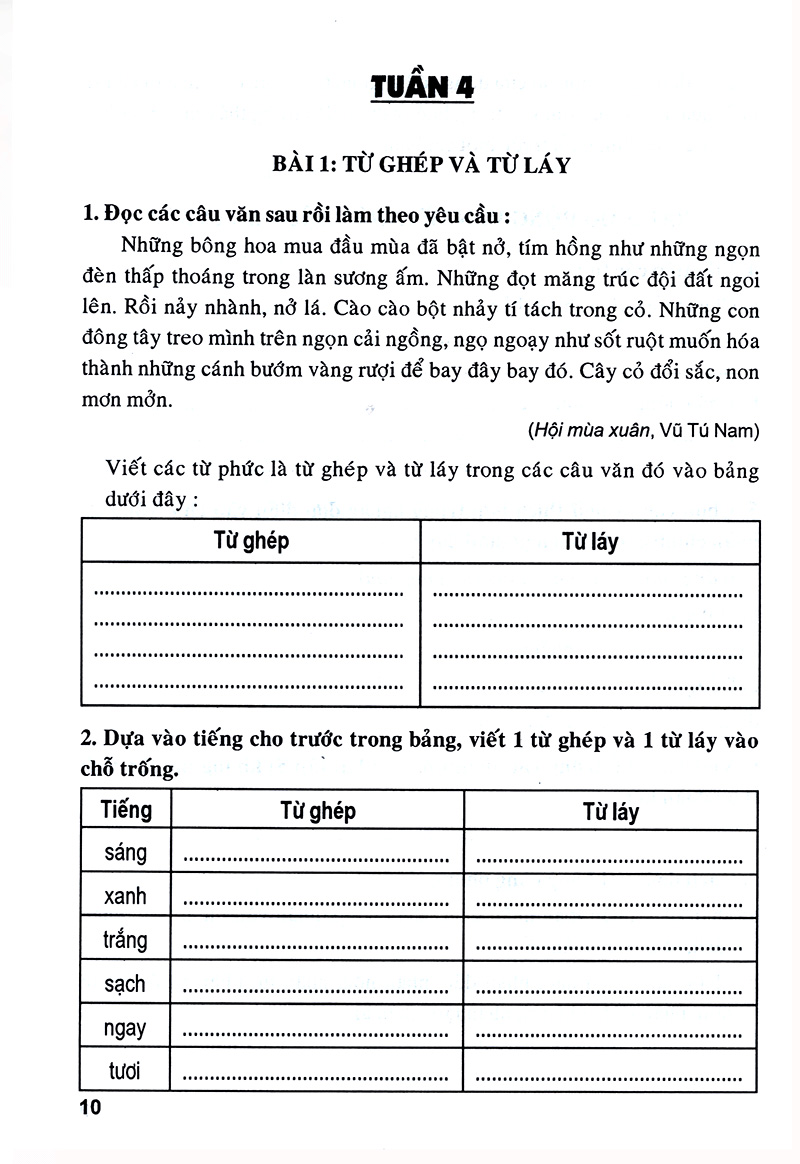 luyện từ và câu lớp 4 (tái bản) - Ảnh 13