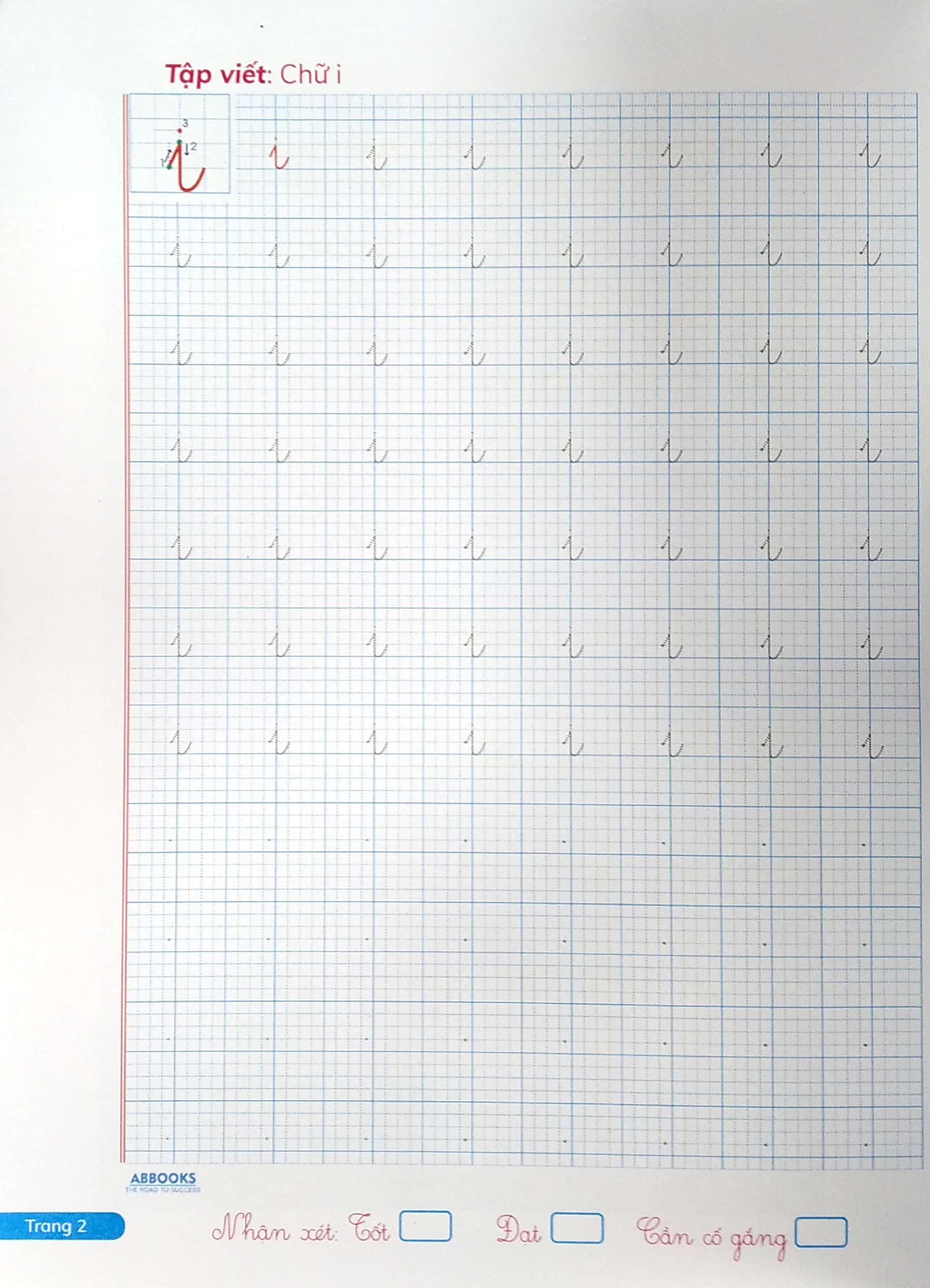 luyện viết chữ cái và chữ ghép - vở ô li có chữ mẫu - bé chuẩn bị vào lớp 1 - Ảnh 4